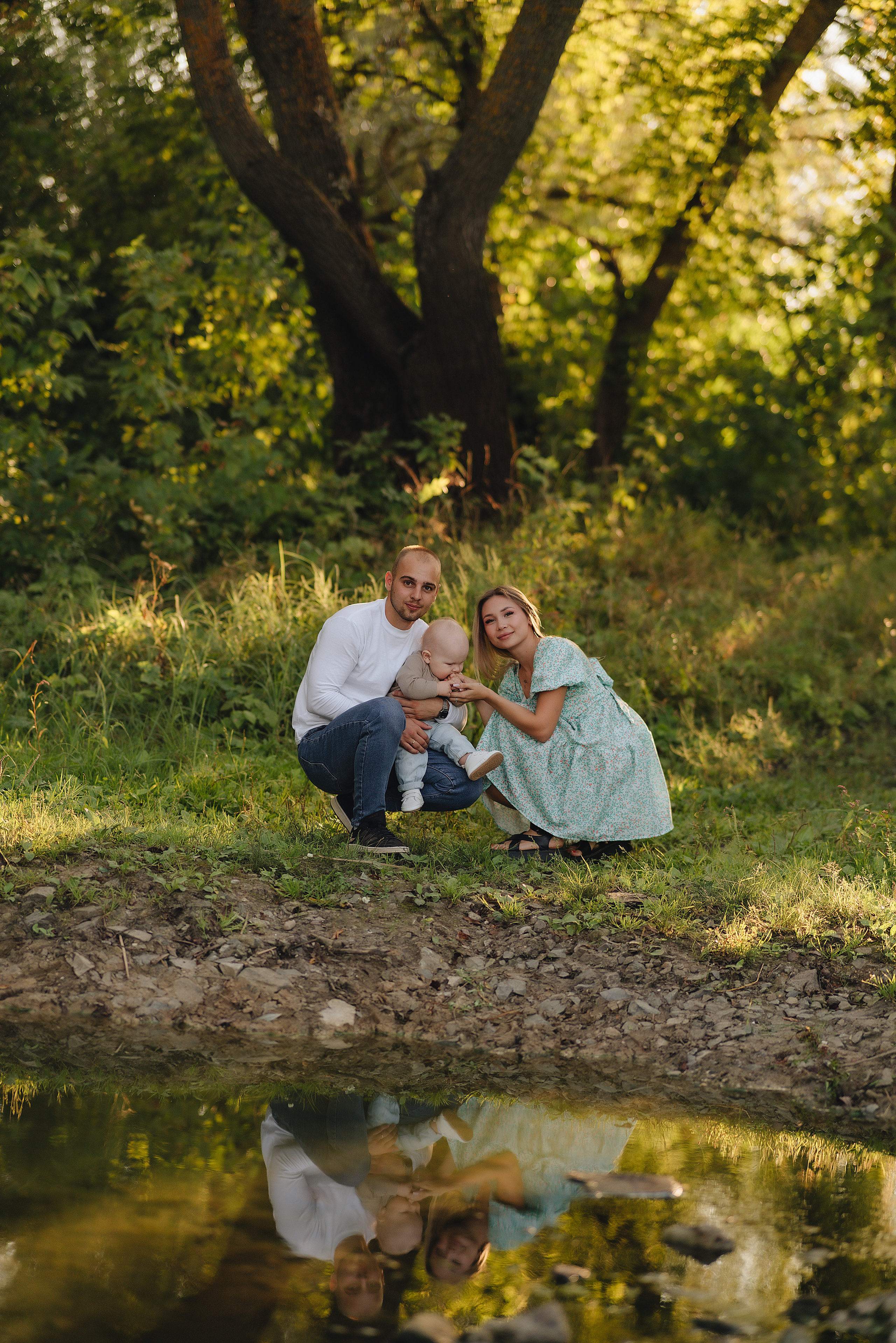 Анастасия, Артём и Денис | Съемка на закате в сентябре. Фотограф Карина Шмулёва. Воронеж и область