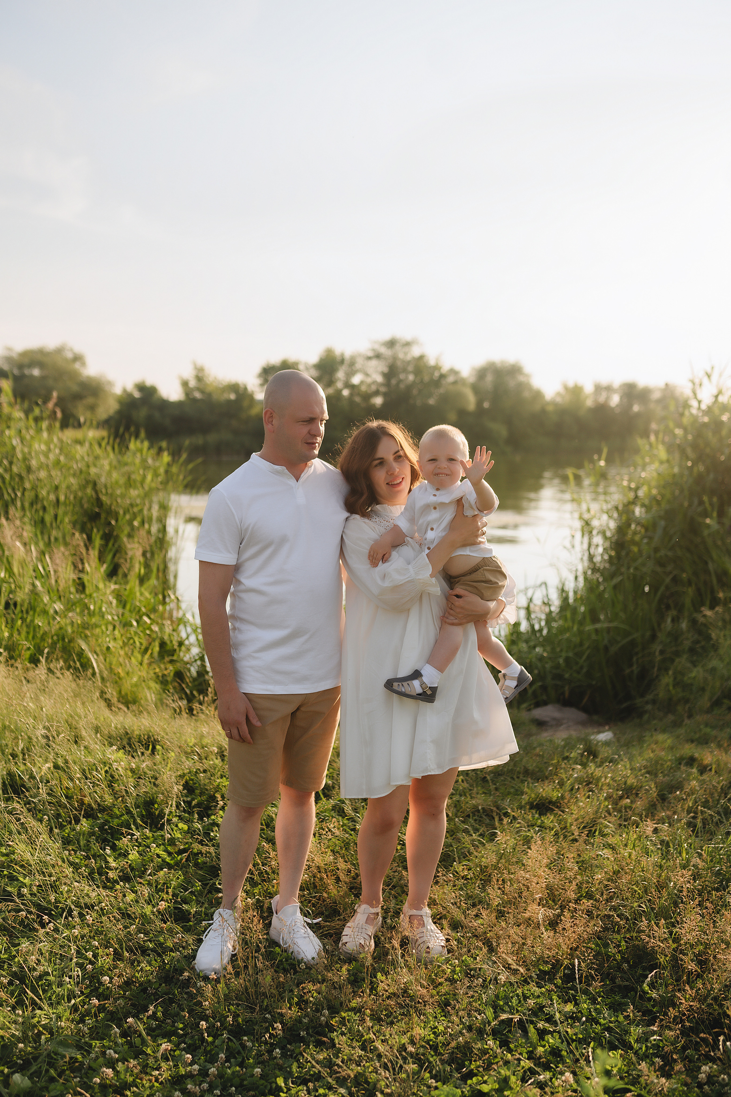 Семейная съемка на закате. Фотограф Карина Шмулёва. Воронеж и область
