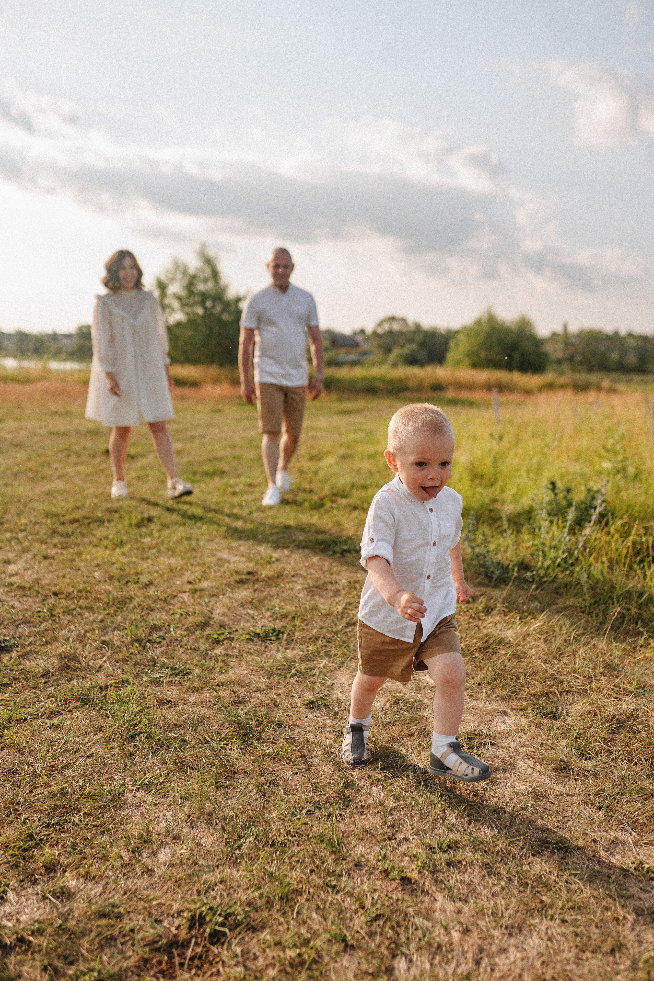 Семейная съемка на закате. Фотограф Карина Шмулёва. Воронеж и область