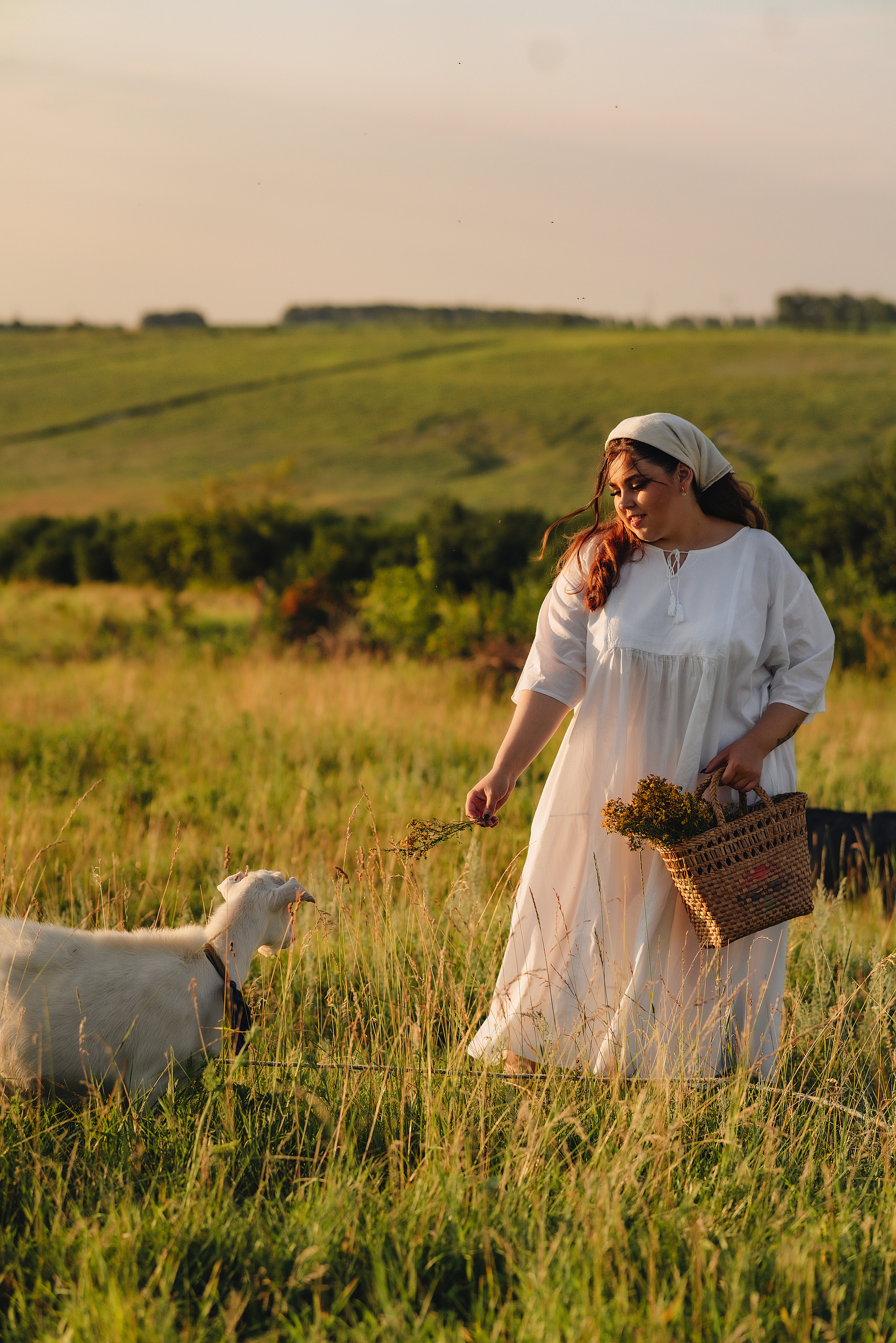 Надежда | Съемка в деревенском стиле. Фотограф Карина Шмулёва. Воронеж и область