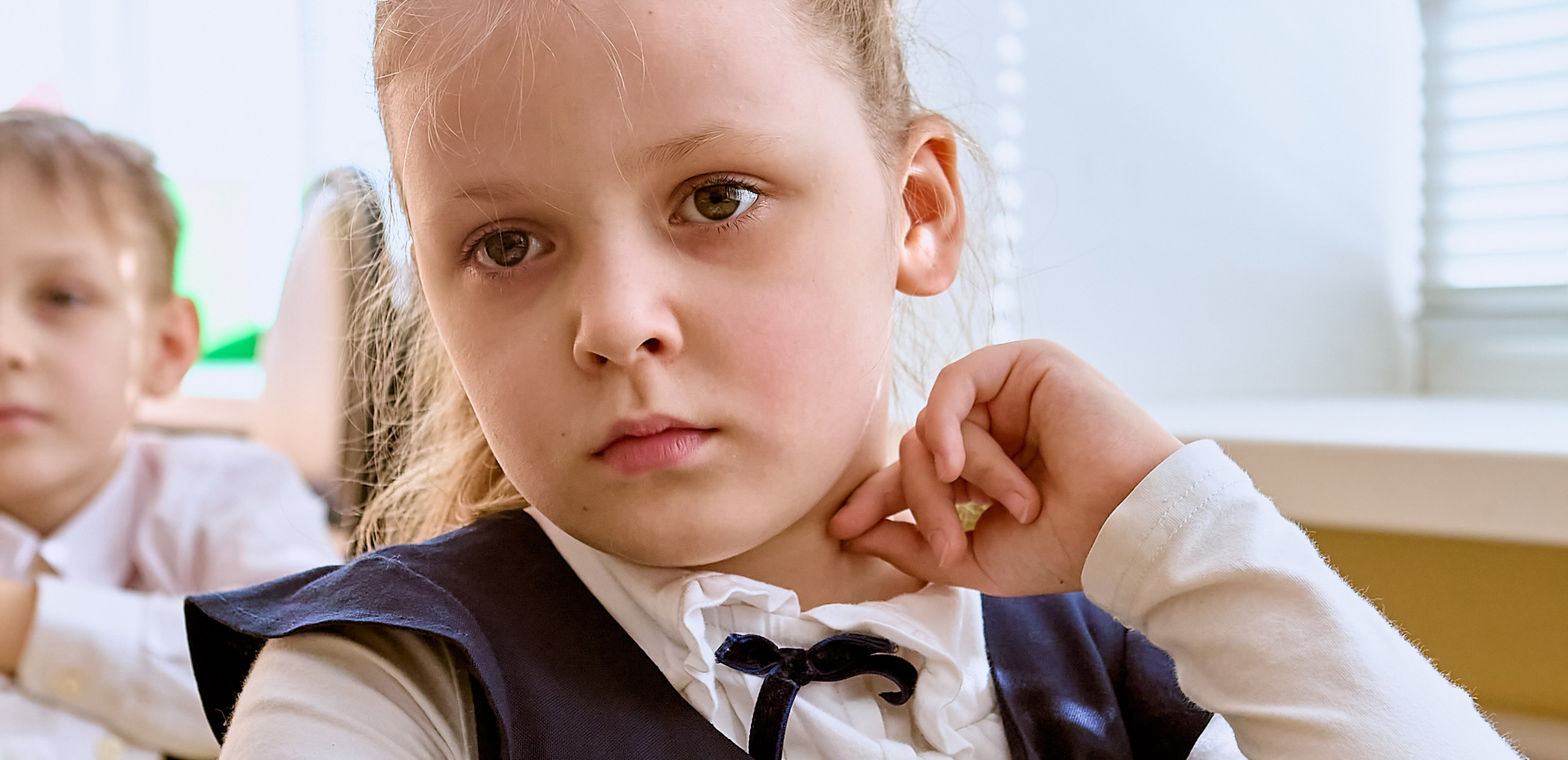 На уроке в классе портрет. Православный фотограф Николай Голованов г. Дзержинск