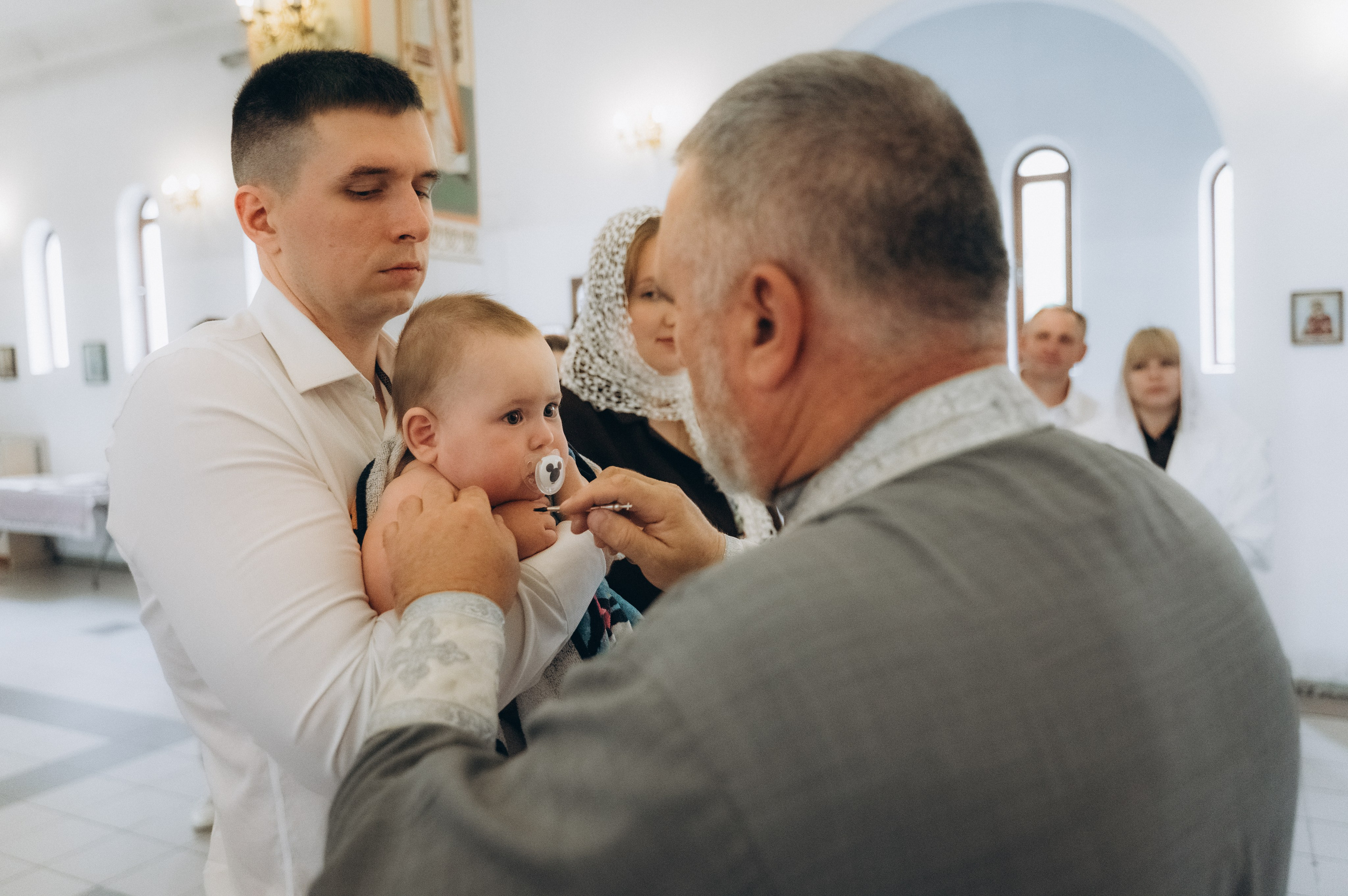 Крещение Демьяна (Церковь в честь святой блаженной Ксении Петербургской). Семейный фотограф в Минске Дарья Дреко