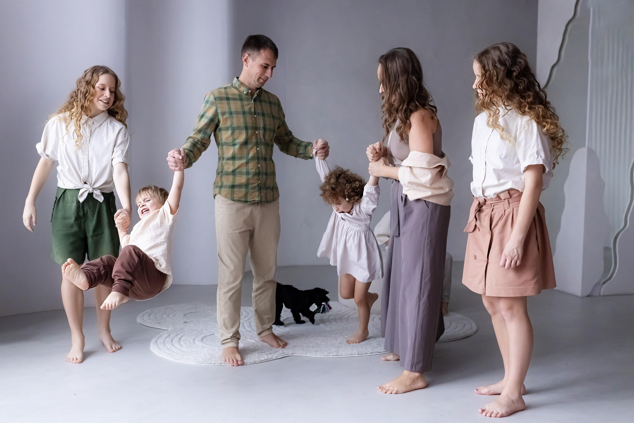 Большая семья. Съемка Таинств Крещения Венчания, детские и семейные съемки в Пензе