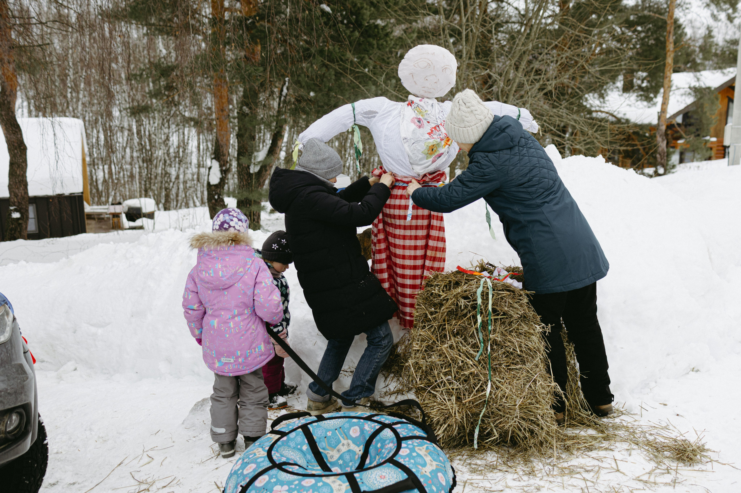 Изготовление куклы к Масленице. Про любовь