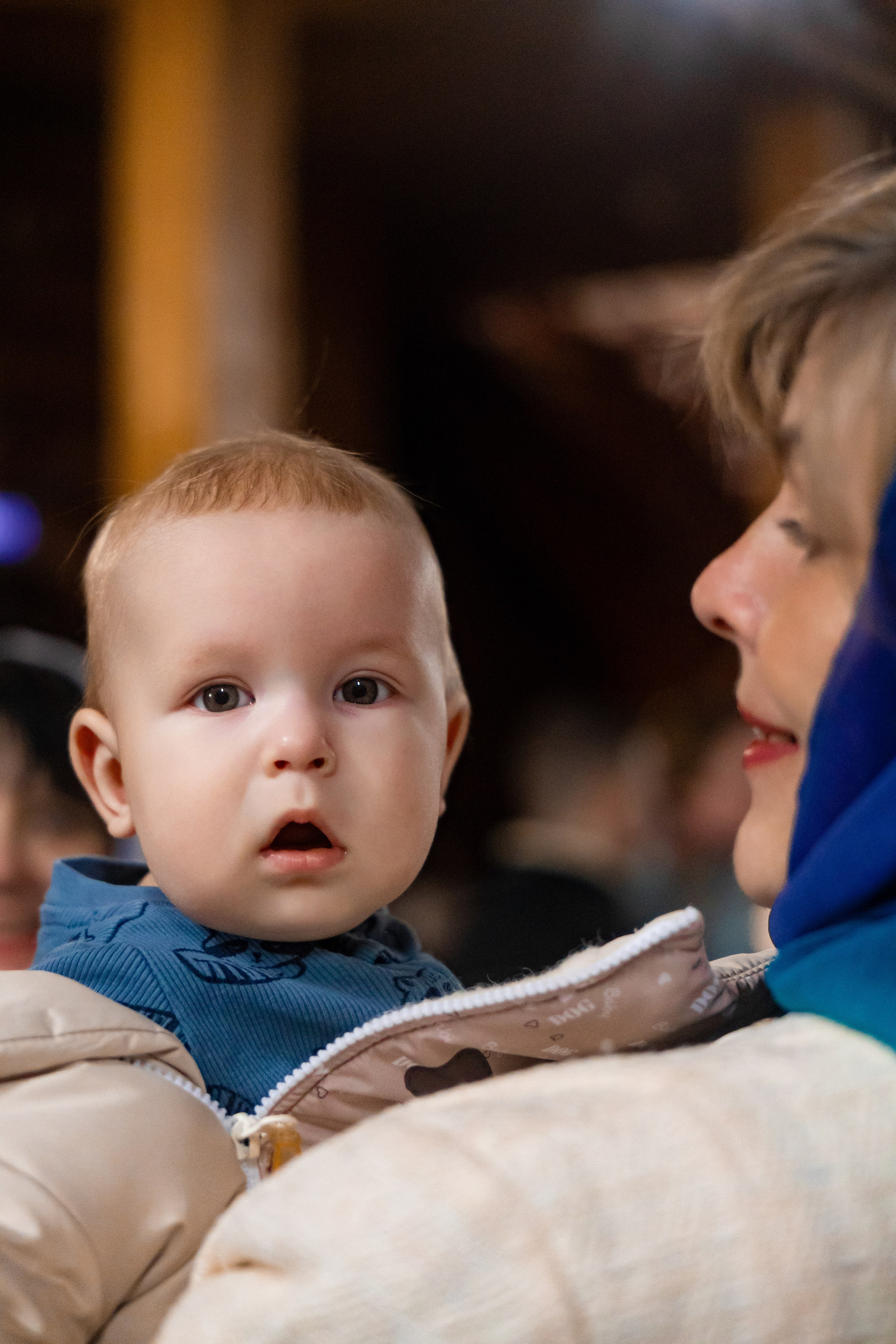 Крещение в храме возле Рио. Фотограф Белгород