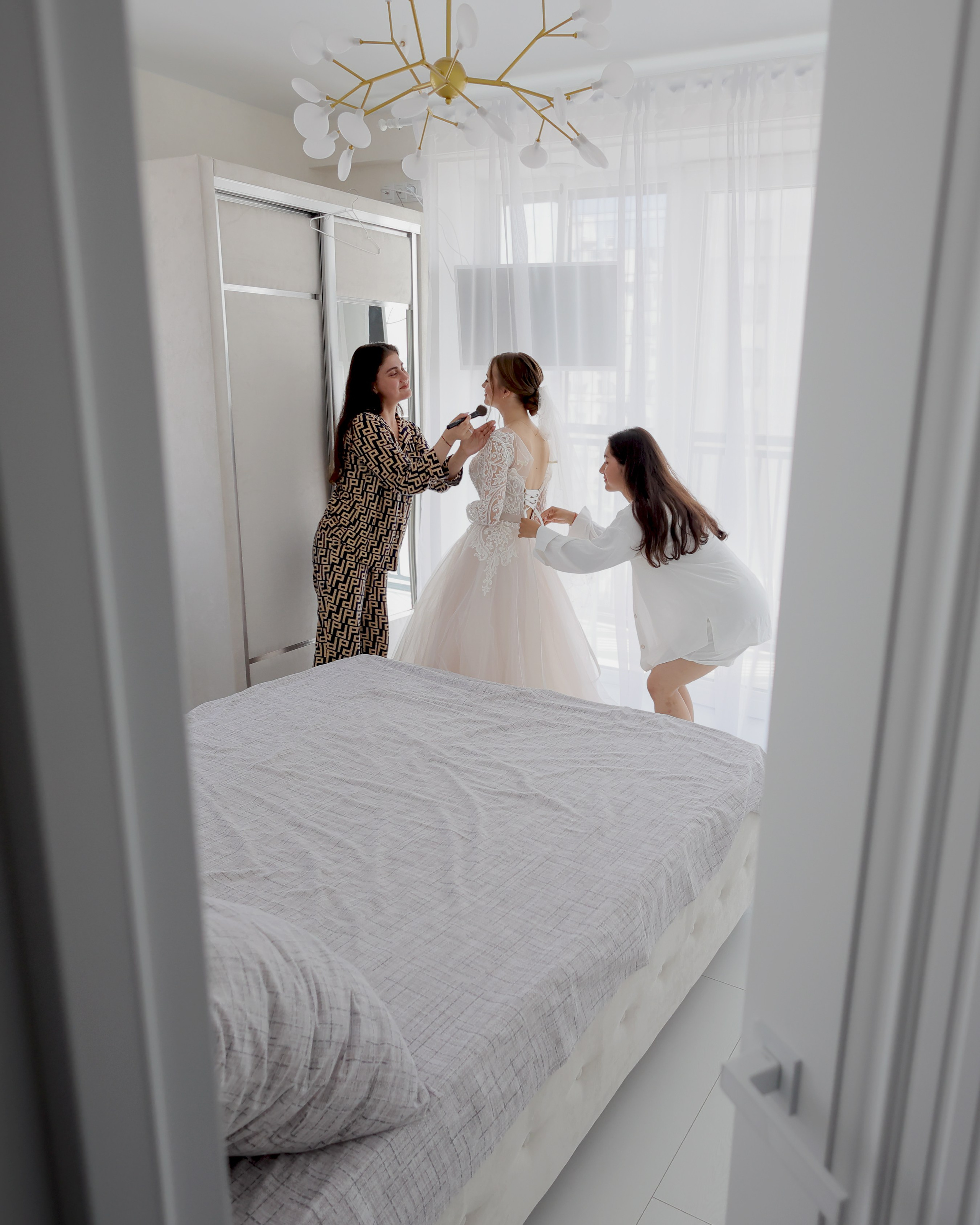 Ксюша и подружки -Утро невесты. Свадебный фотограф   Набережных Челнов  Олег Новиков