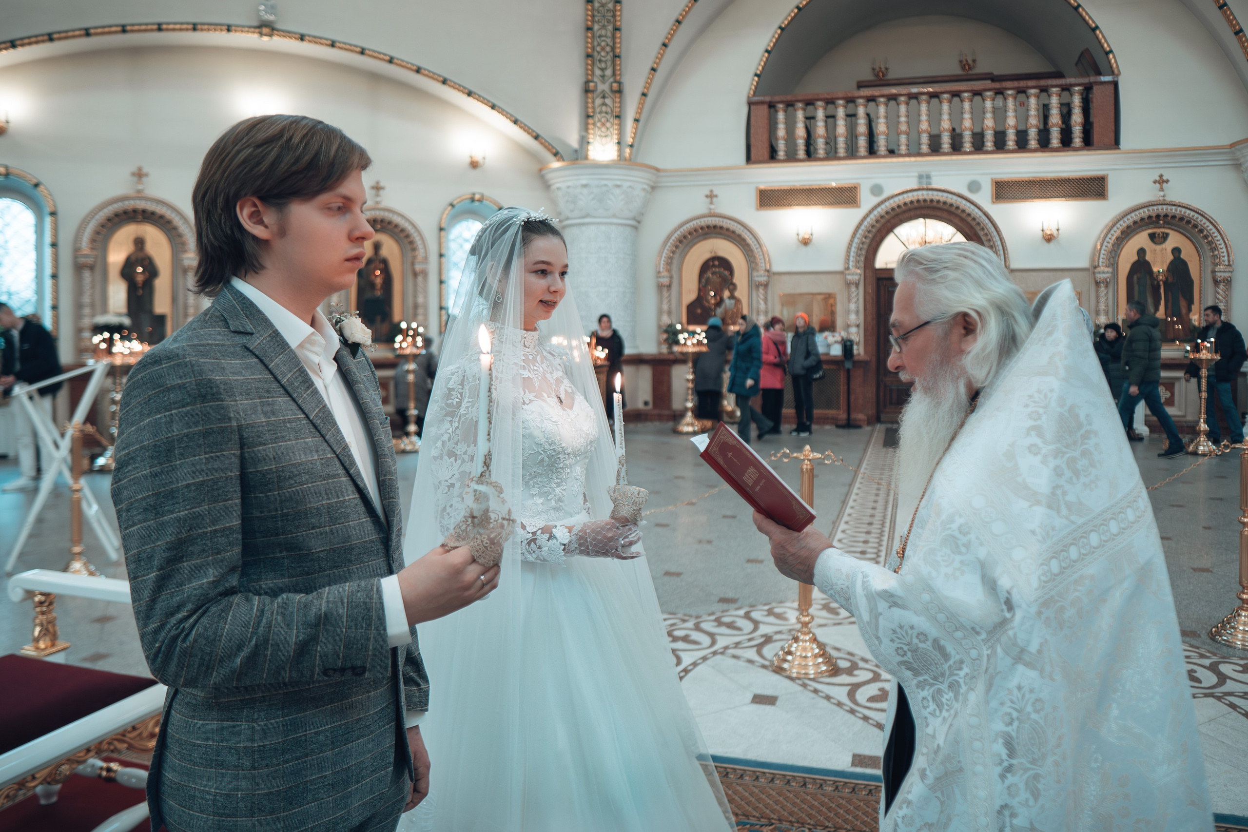 Венчание в Москве Евы и Даниила