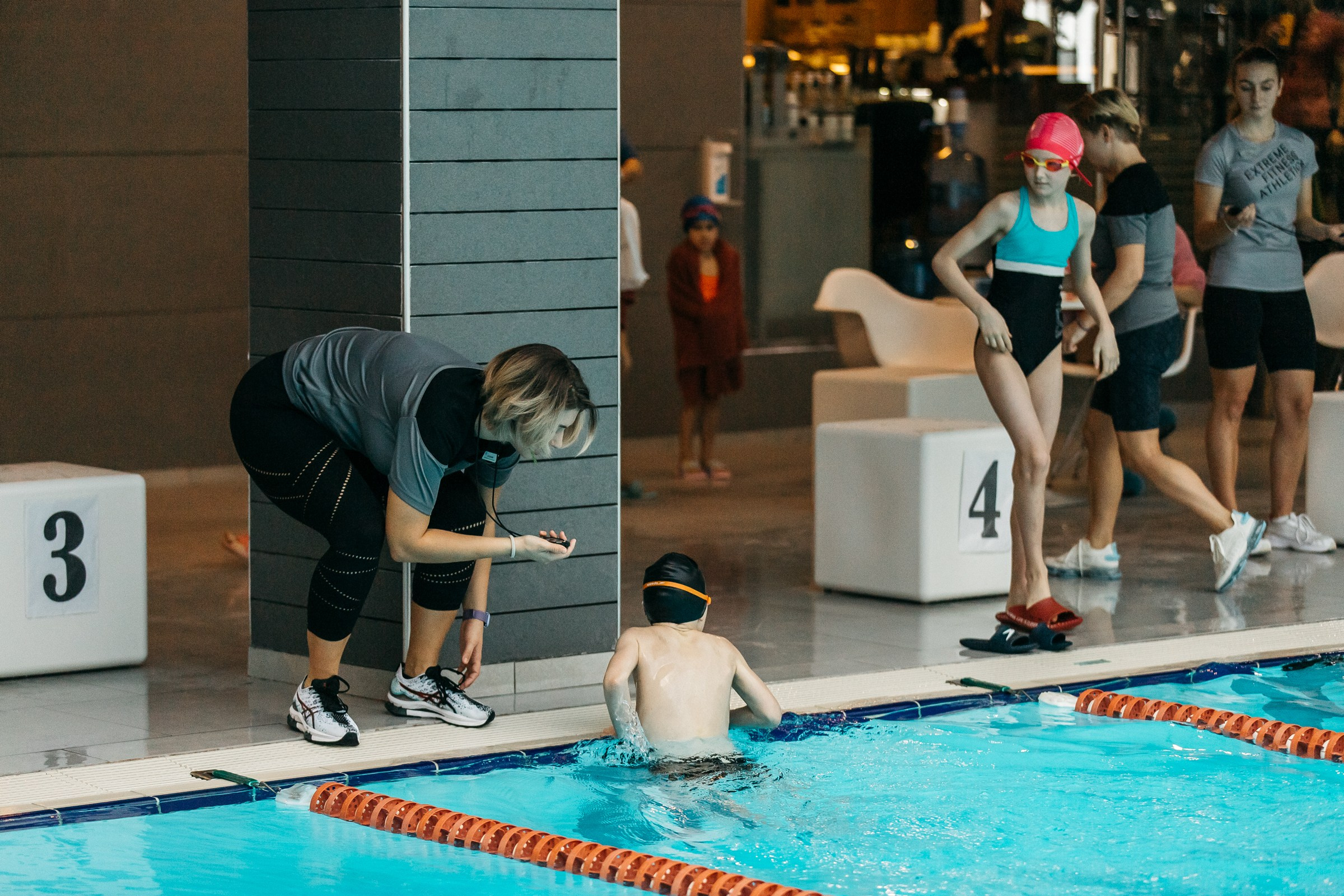 Соревнования по плаванию (зима)