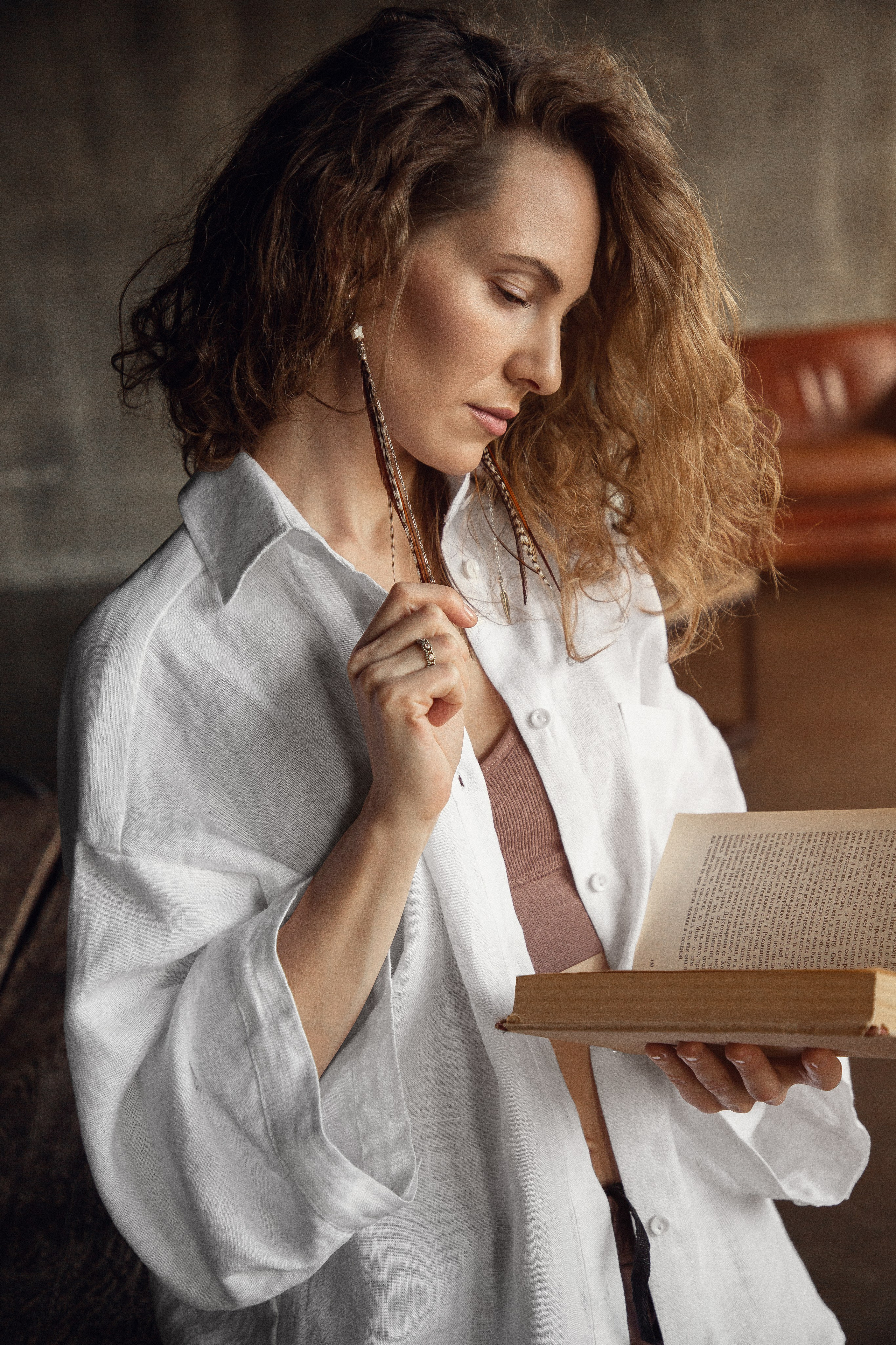 Индивидуальная студийная фотосессия для Ольги