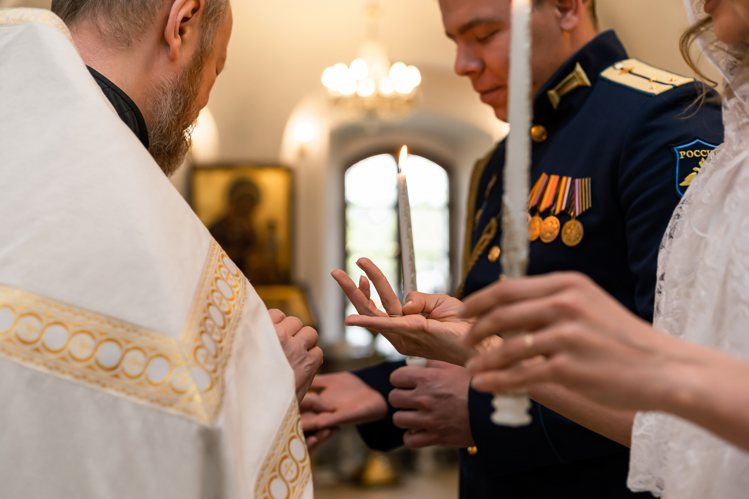 Венчание. Фотограф Алина Филимонова Тверь