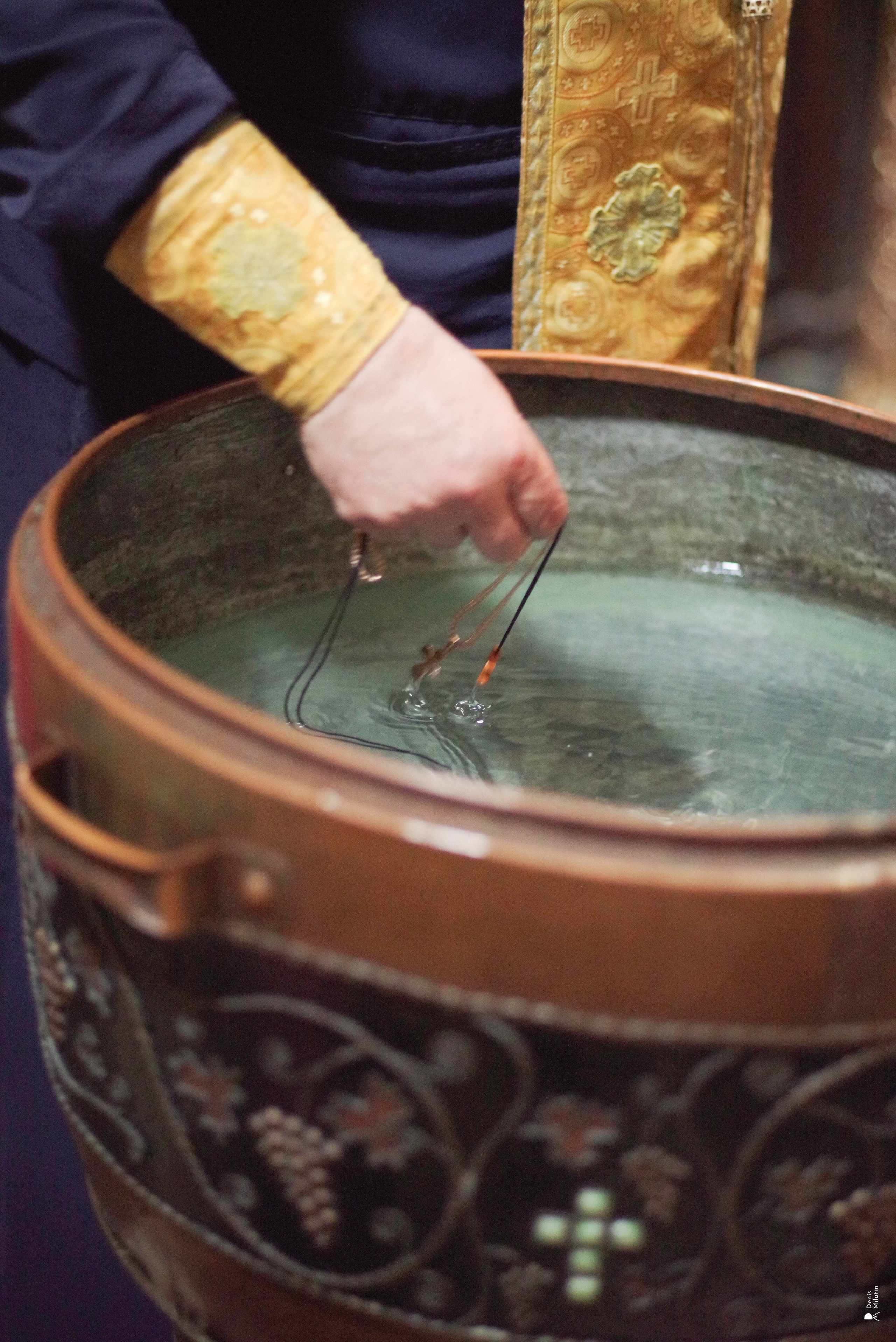 Крещение Сенаки. Портретный фотограф Денис Милютин