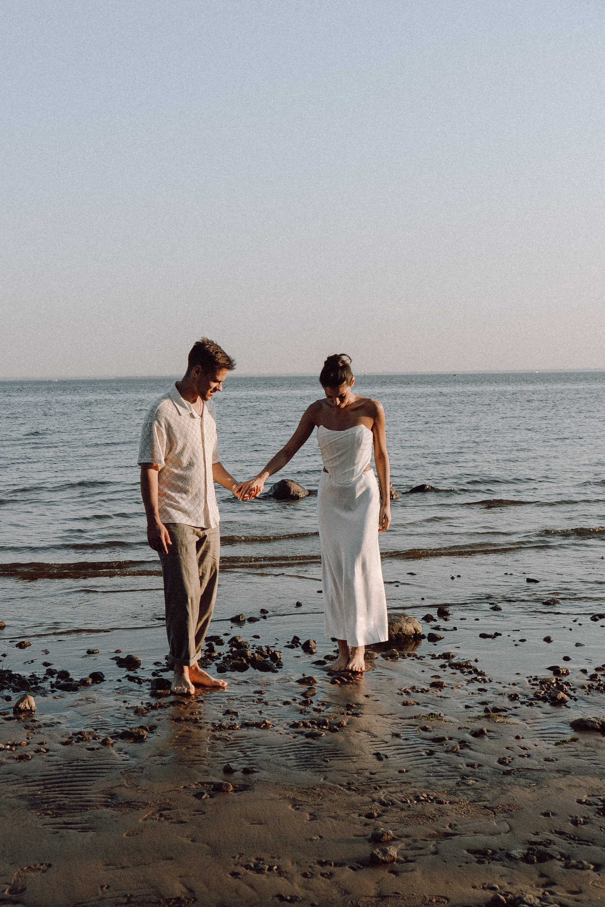 СВАДЕБНАЯ ФОТОСЕССИЯ ВЫЕЗДНОЙ ЦЕРЕМОНИИ (ФИНСКИЙ ЗАЛИВ). Профессиональный фотограф, Санкт-Петербург — Виктория Богомолова