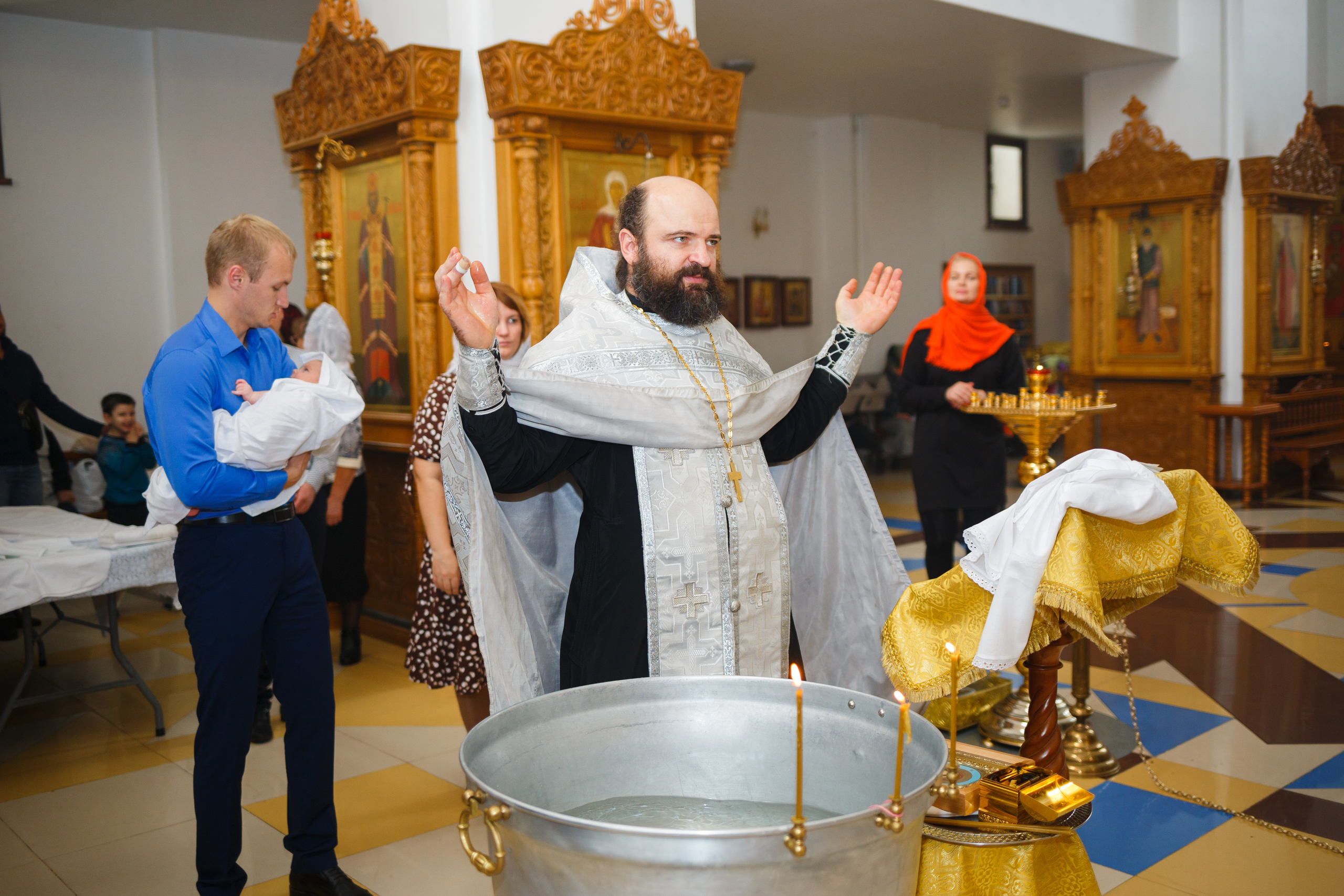 Крещение. Свадебный фотограф в Белгороде
