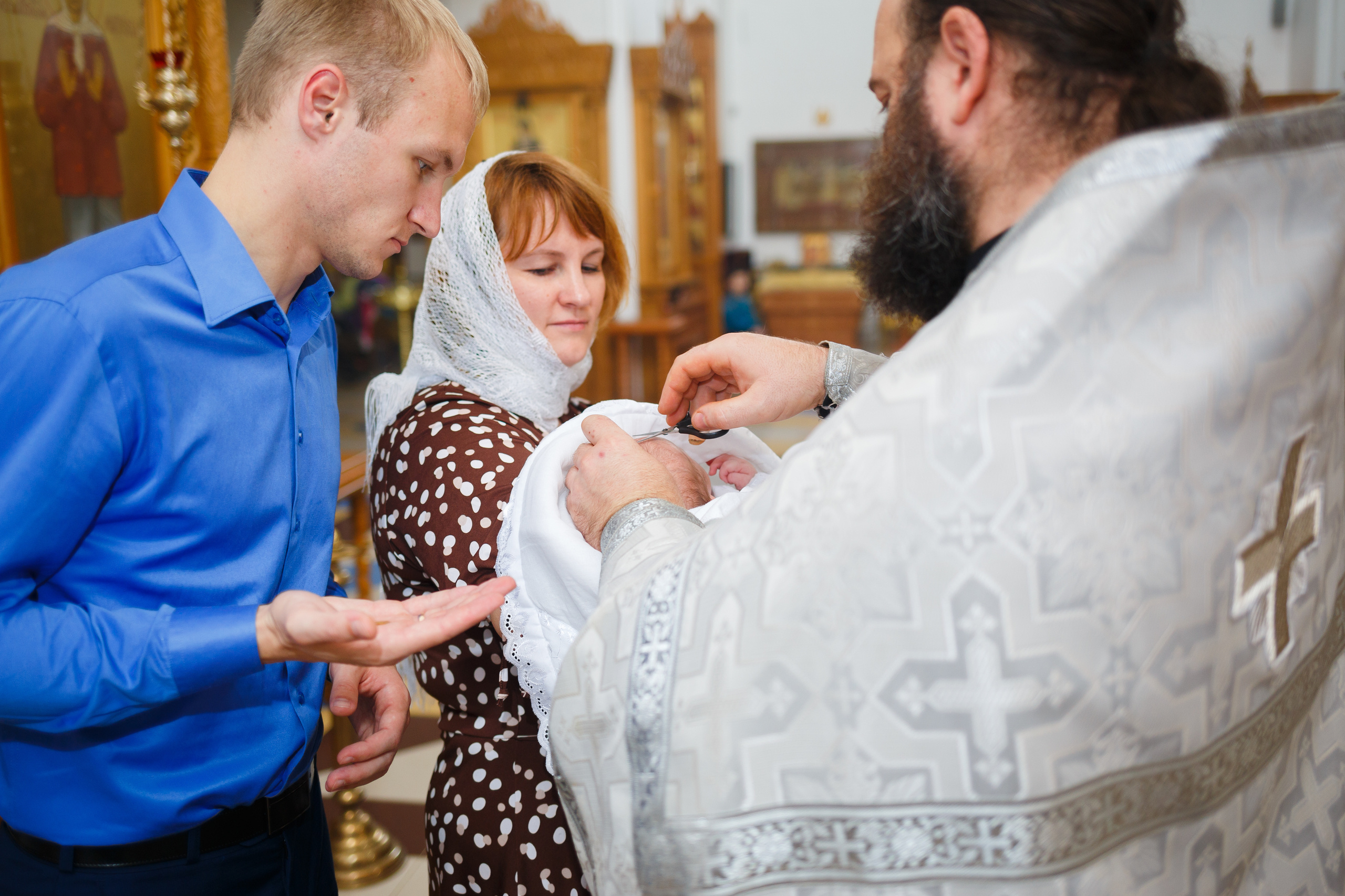 Крещение. Свадебный фотограф в Белгороде