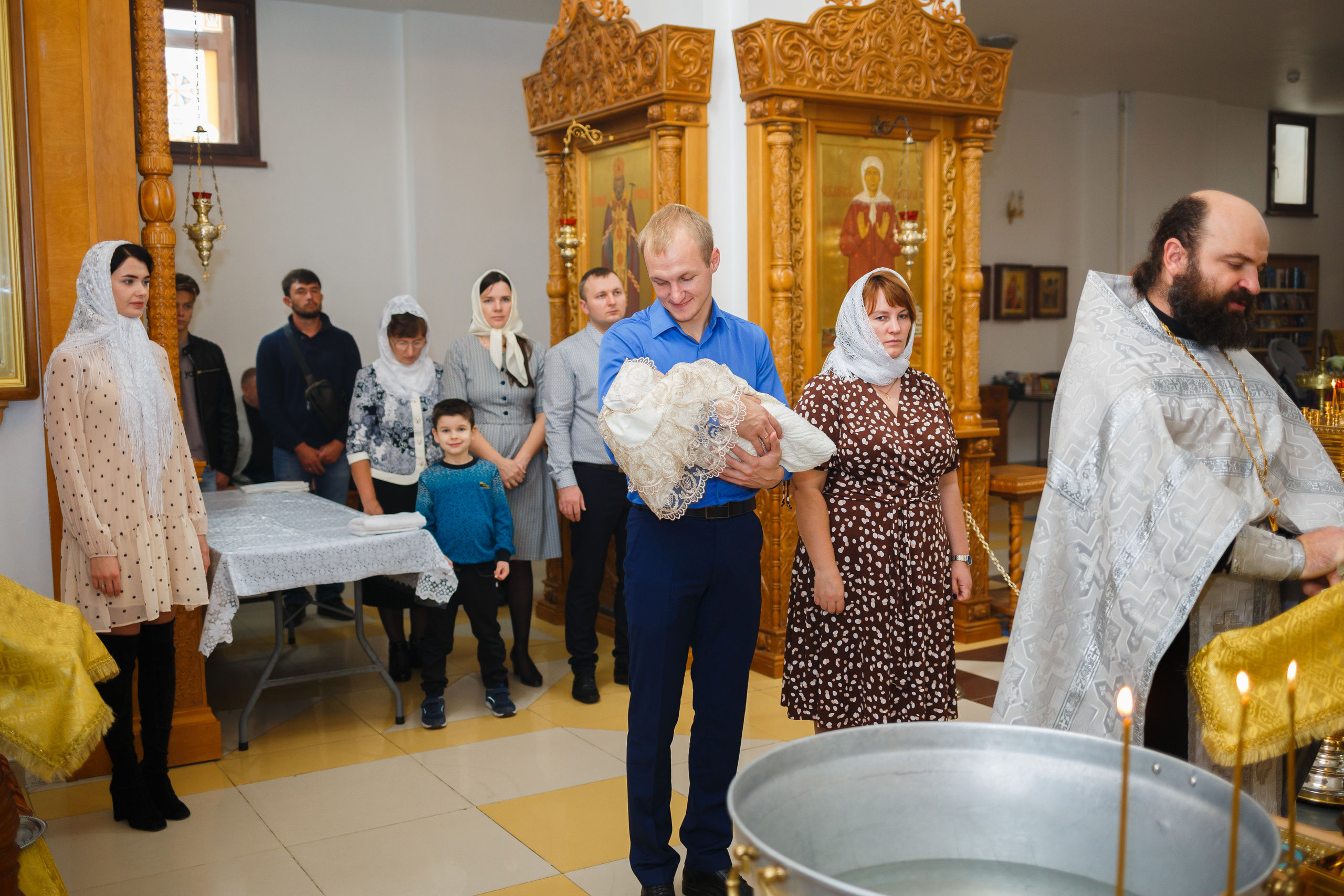 Крещение. Свадебный фотограф в Белгороде