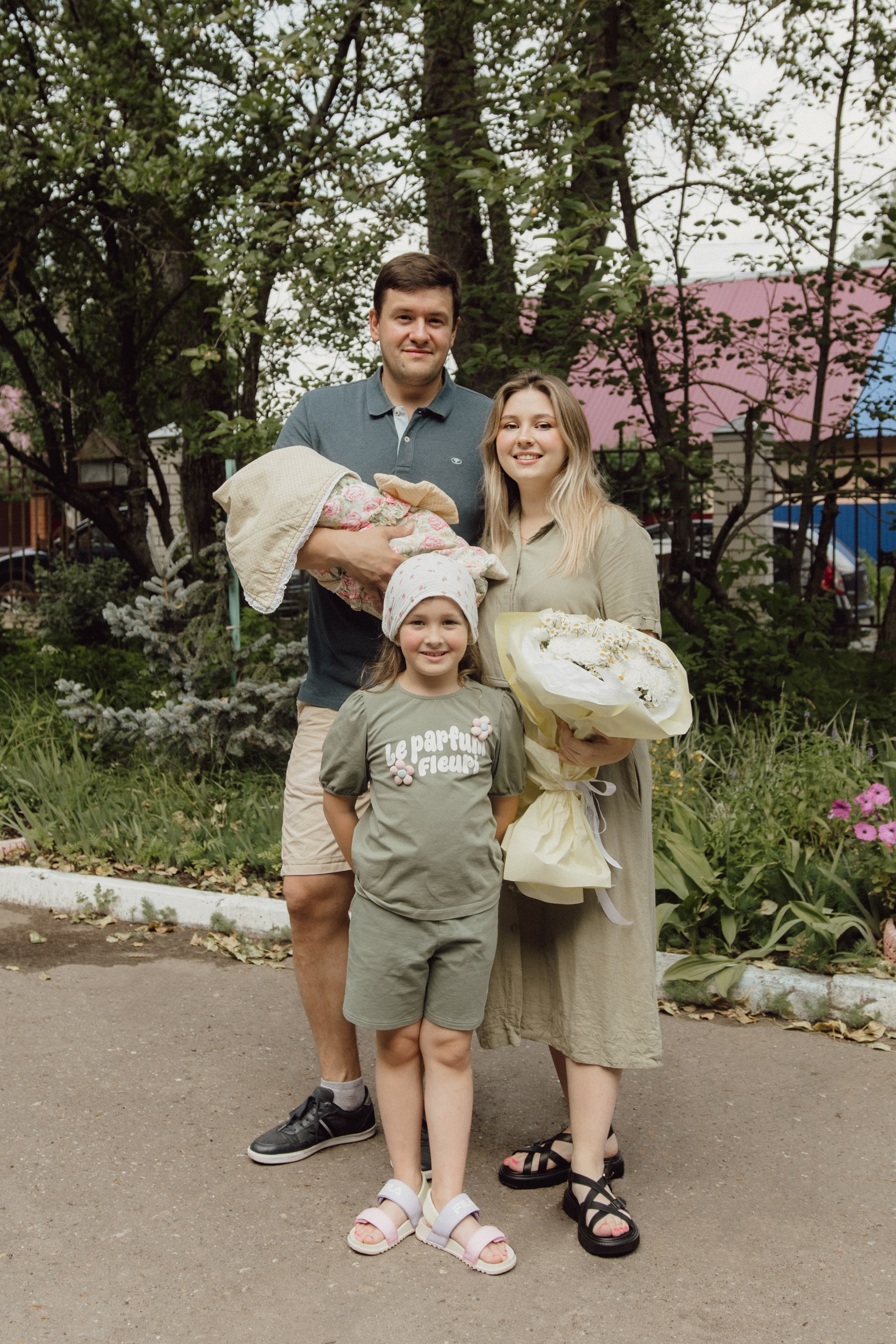 Выписка малышки Анечки. Фотограф в Кирове и Кирово-Чепецке Валерия Шиляева