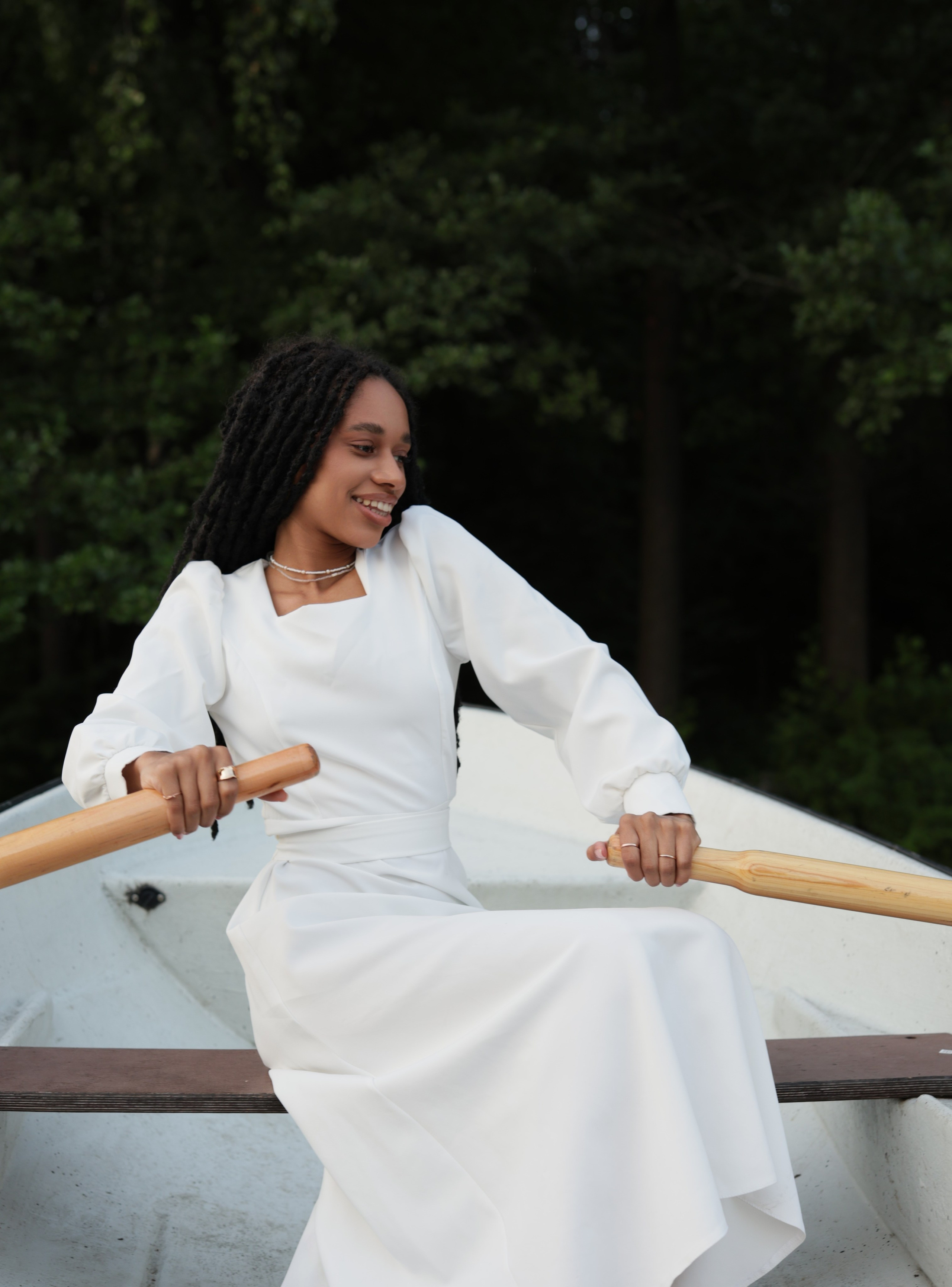 Фотосессия на лодке. Фотограф Екатерина Васечкина