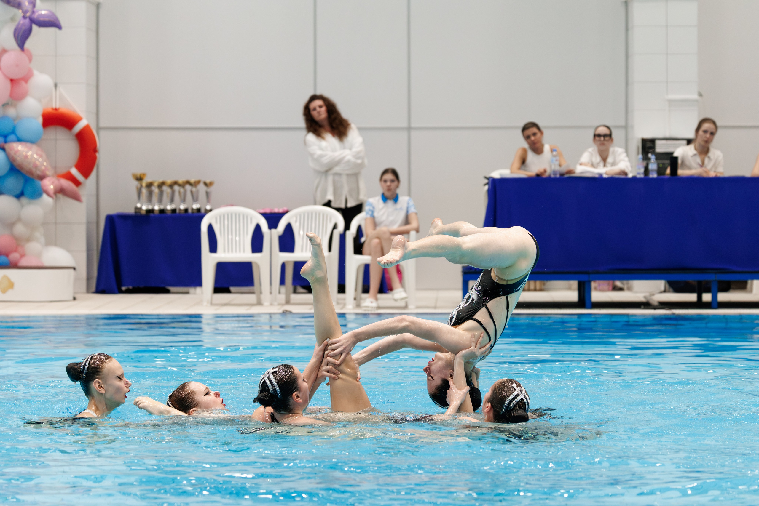 Турнир по синхронному плаванию I Love Synchro. Спортивный фотограф Алексей Соломин
