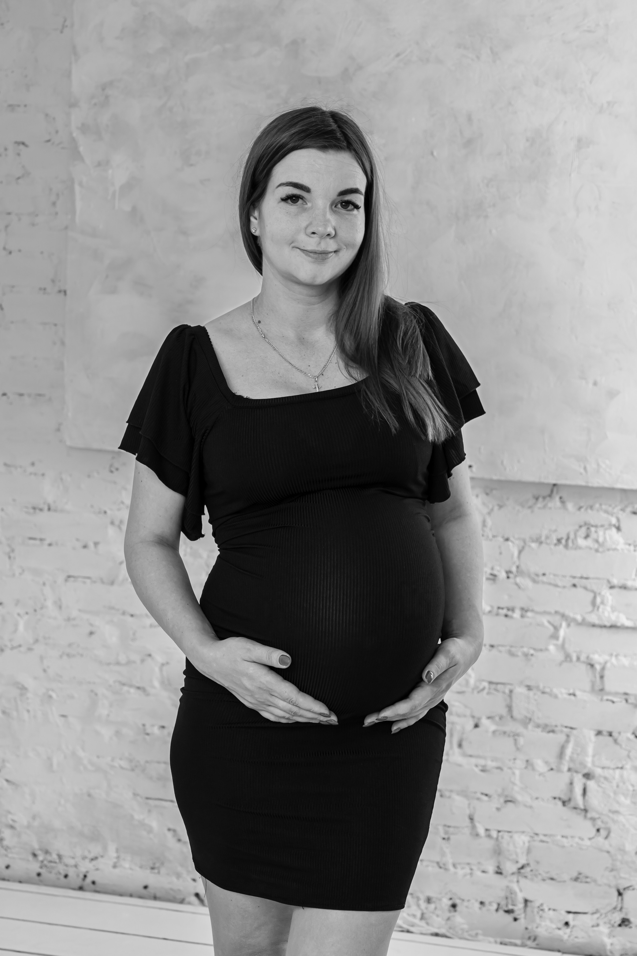 фотосессия в ожидании малыша в студии