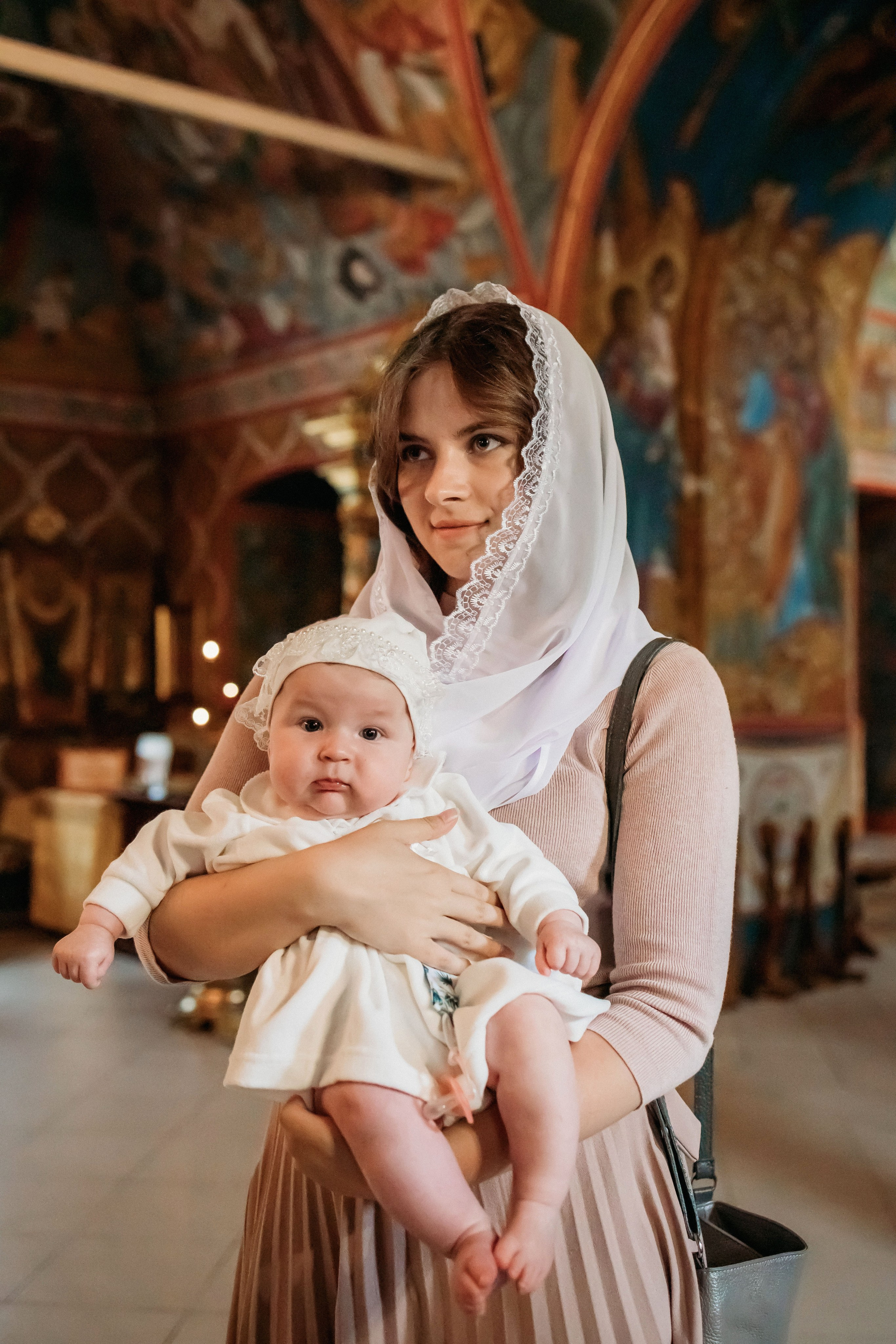 Крещение Вали. Семейный фотограф и видеограф Попова Юлия