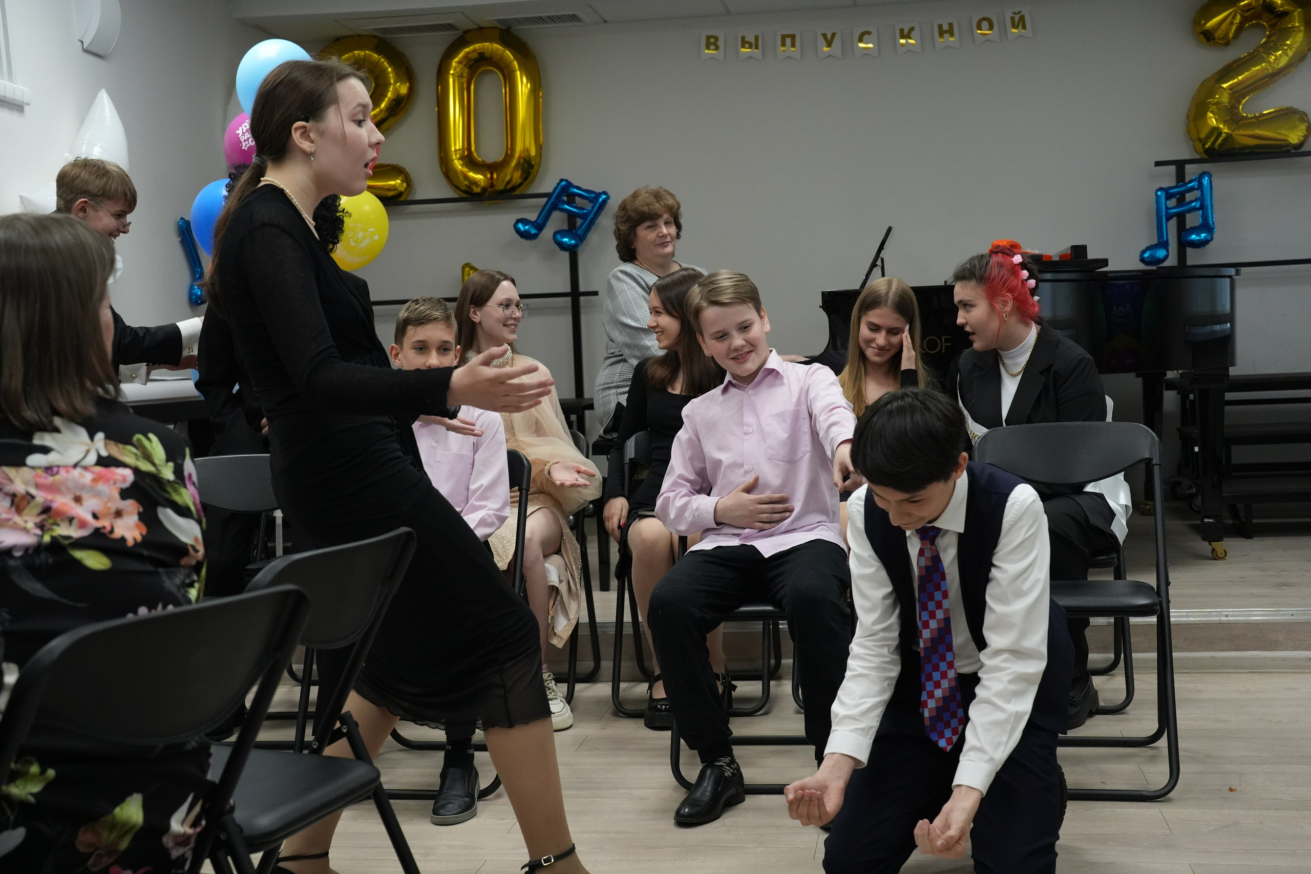 Выпускной в музыкально-хоровой школе г. Москвы № 106. Семейный и детский фотограф в Москве Оксана Чибизова
