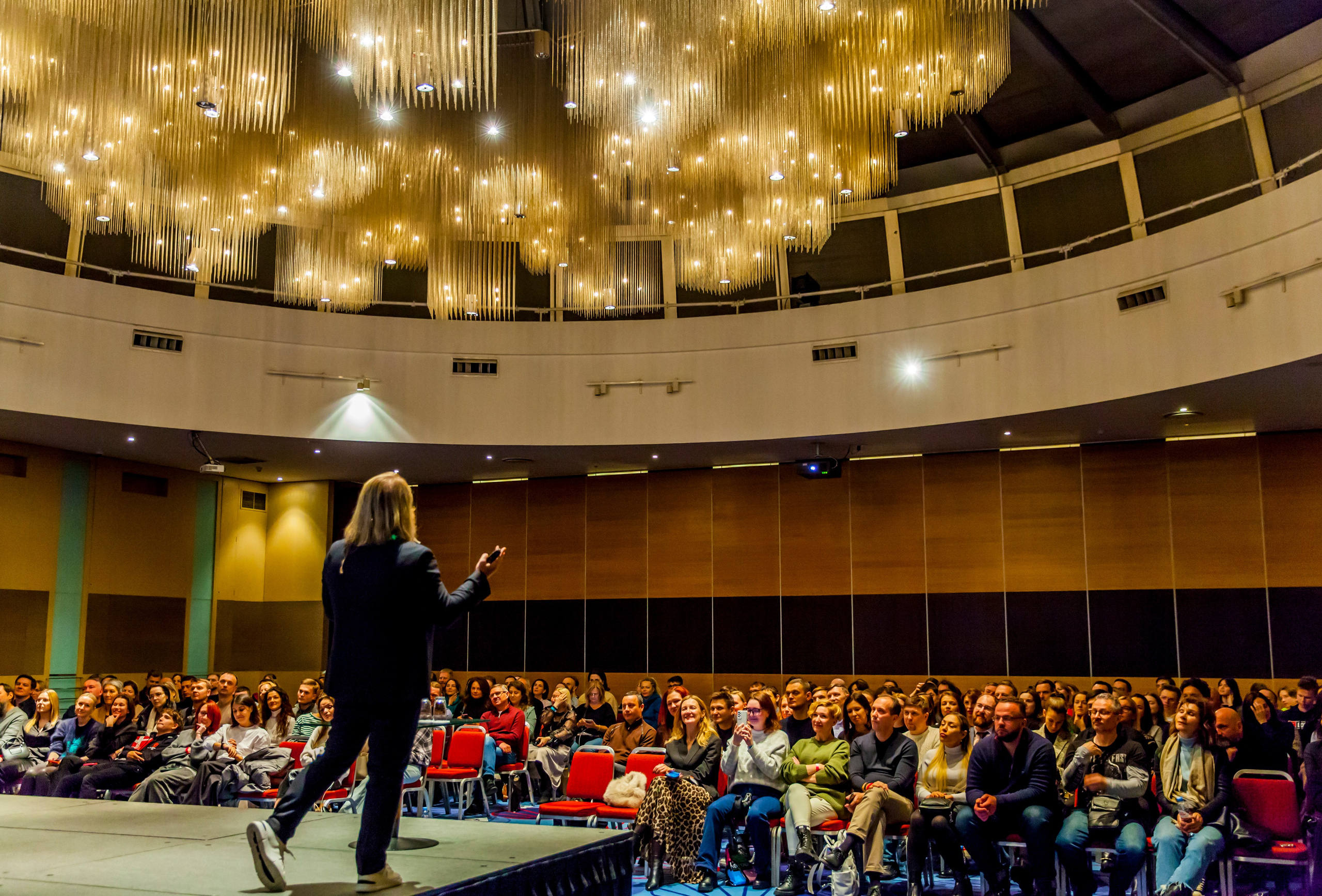 Лекция Евгения Черешнева «Квант Истины». Фотограф Александра Степанова