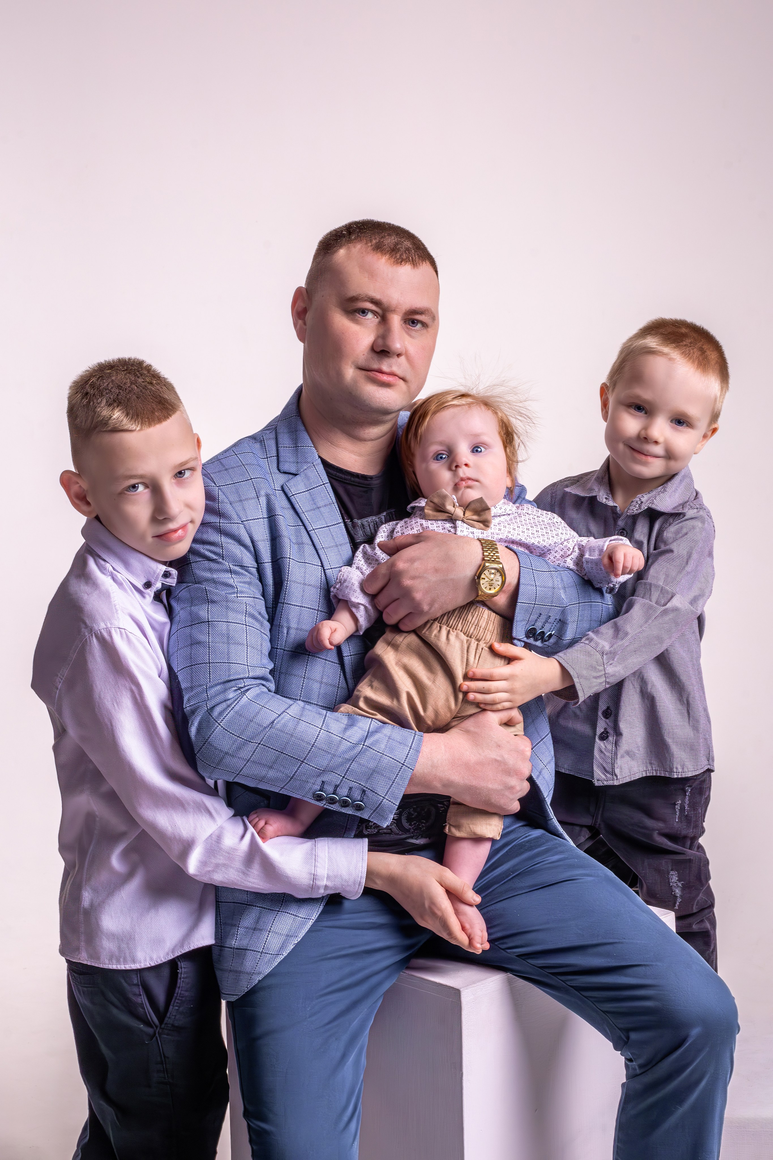 Семейная фотосессия для Андрея и его семьи. Семейный и свадебный фотограф в Москве и Домодедово Анна Авилочкина