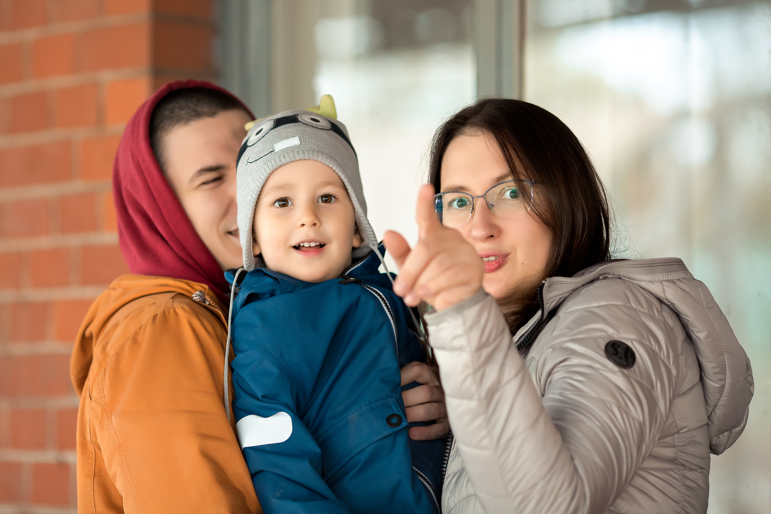 Семейная фотосессия на ЖД станции. Ирина Носова - семейный и детский фотограф
