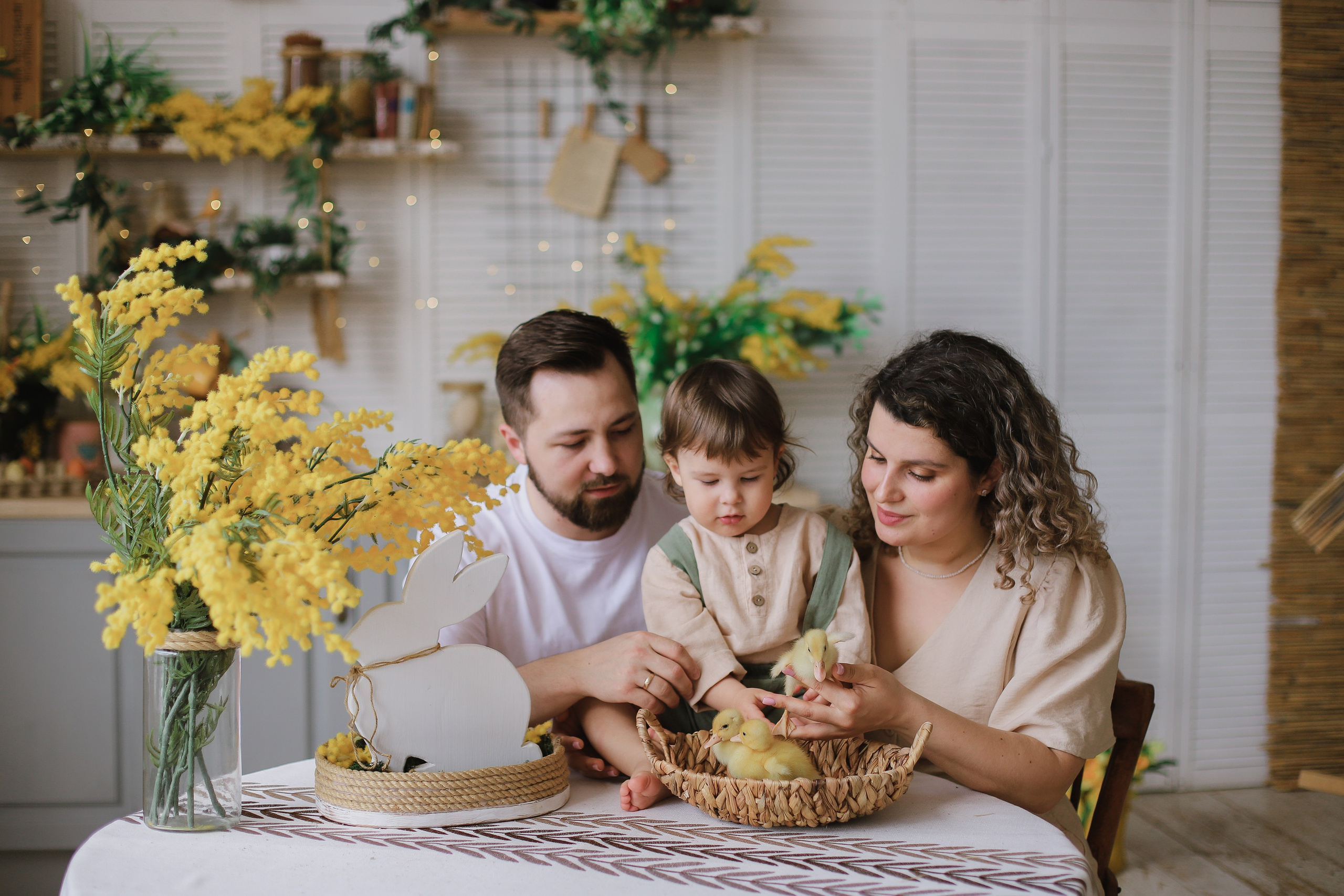 Саша, Алёна, Прохор — с утятами. Свадебный, семейный и детский фотограф в Люберцах Зайцева Анастасия