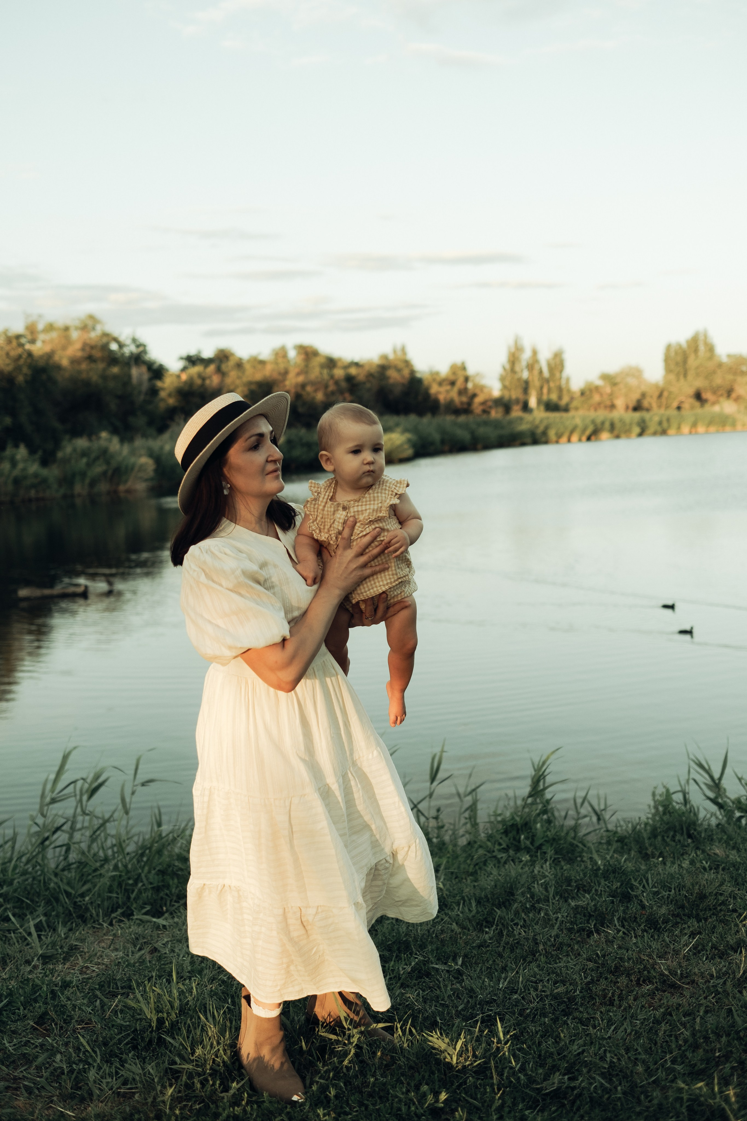 Семейная история на озере Сарпа. Фотограф в Москве Ольга Елоева