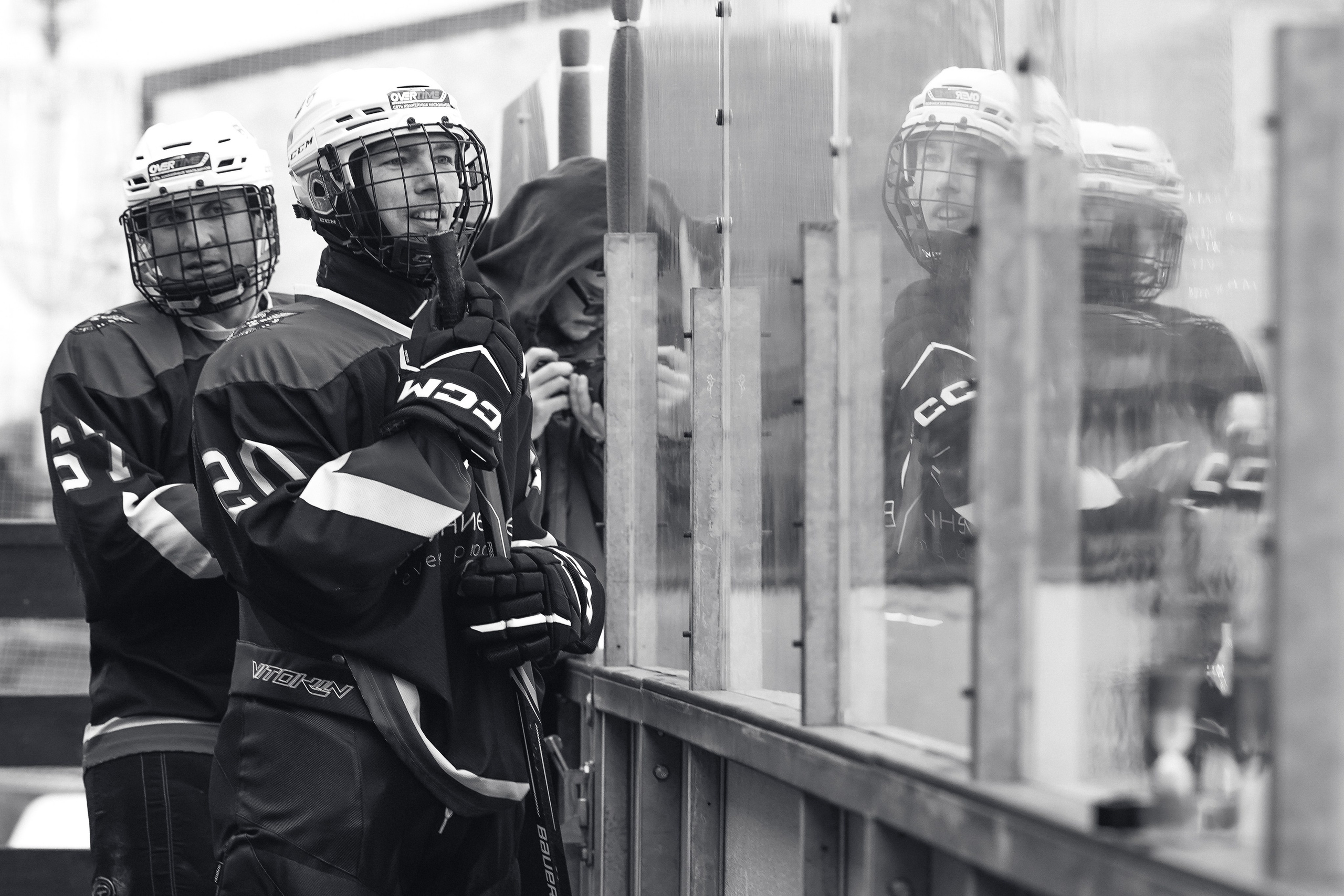 Хоккейный матч на ВДНХ. Анна, фотограф Москва, Зеленоград