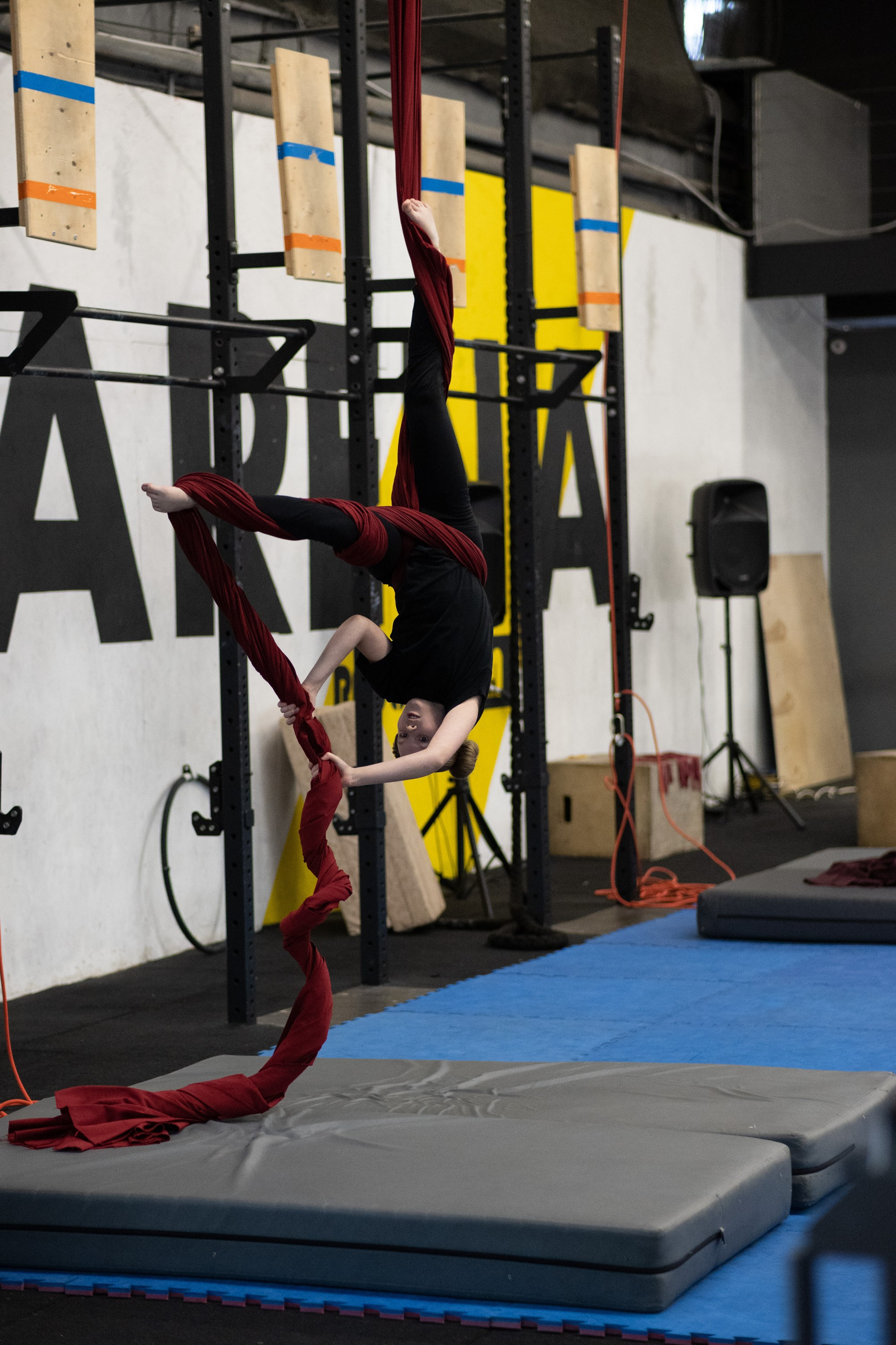 Внутриклубные соревнования по воздушной гимнастике 02.04.23