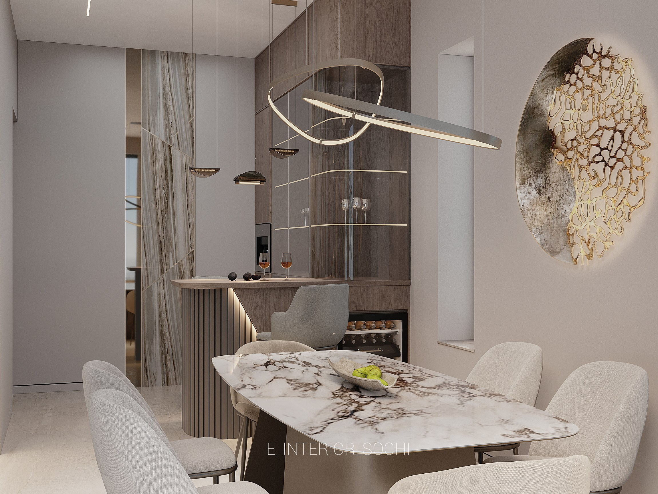 AIR_STONEWOOD. Дизайн интерьера Евгения Тисленко