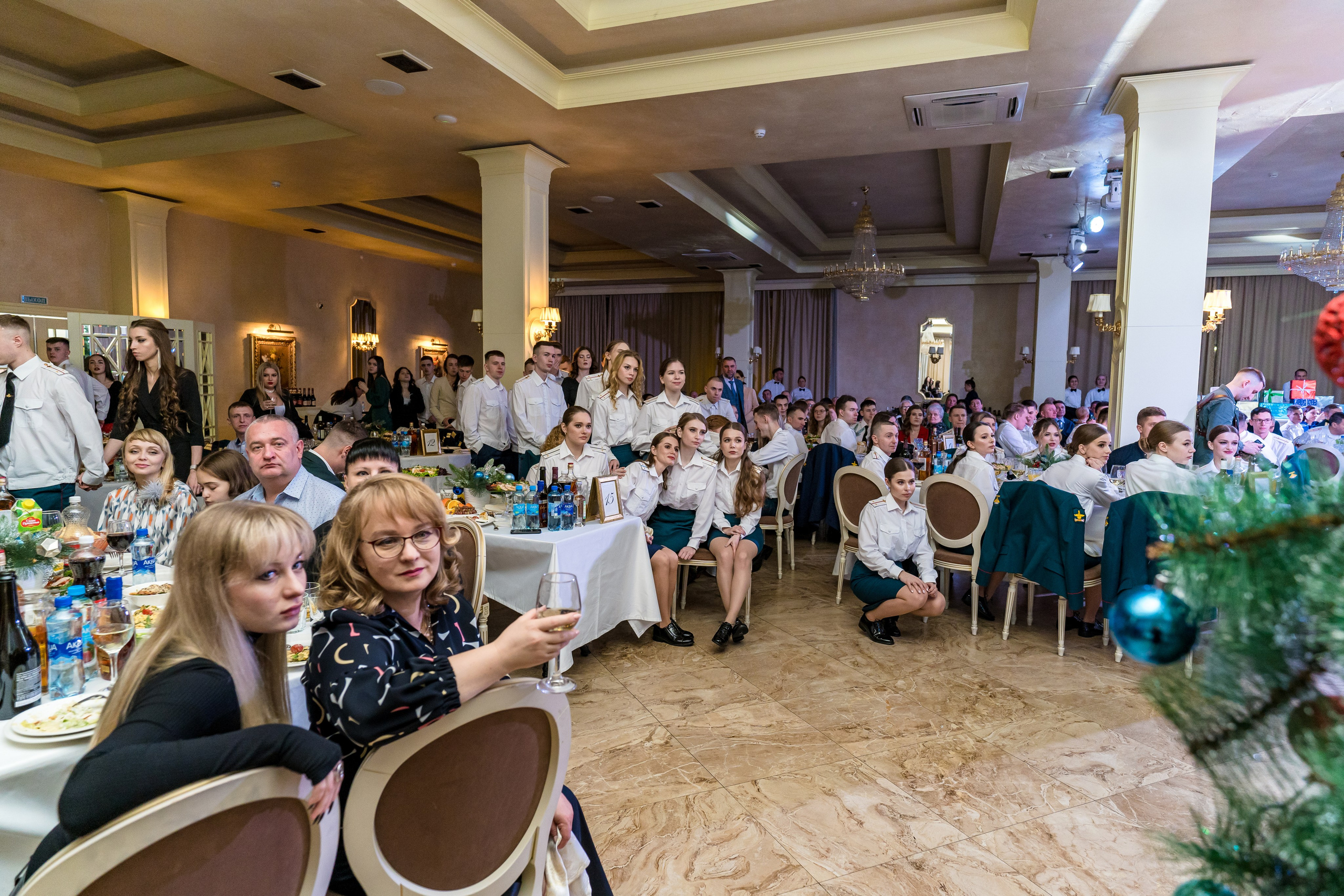 Фотосъемка выпуска военной академии и вручение дипломов