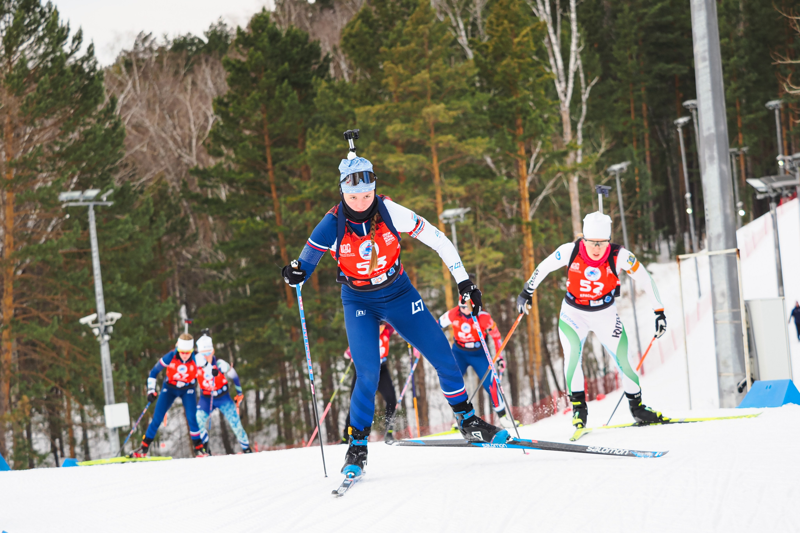 Биатлон / Первенство России. Репортажный фотограф Алексей Козьмин