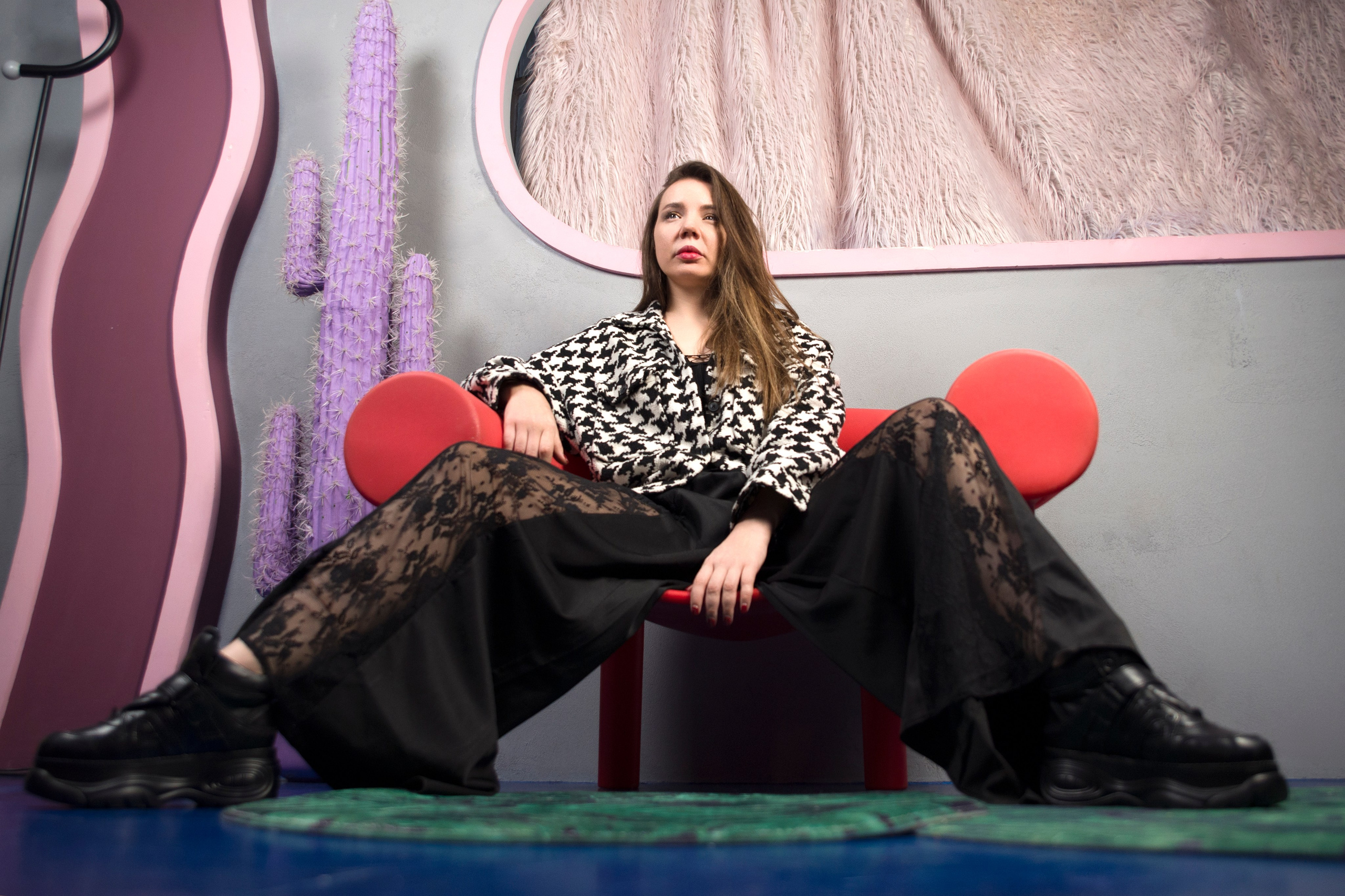 Анастасия Соловьёва. Портрет в интерьере