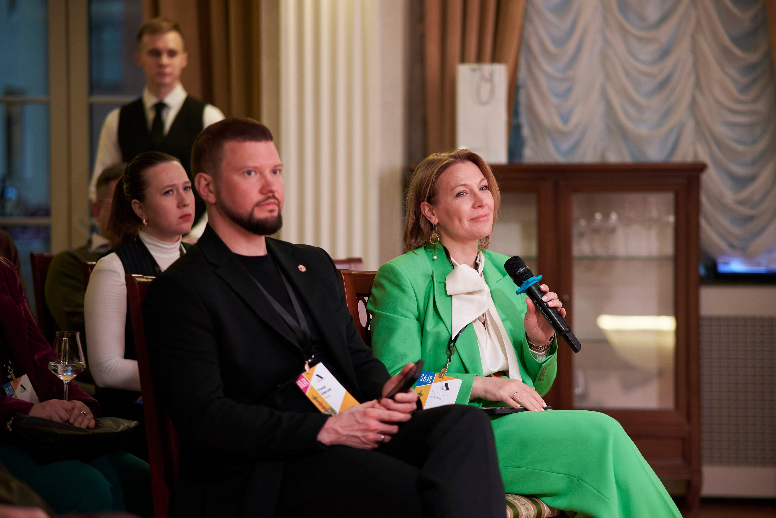 Репортажная съёмка юридической конференции В Питере LAW