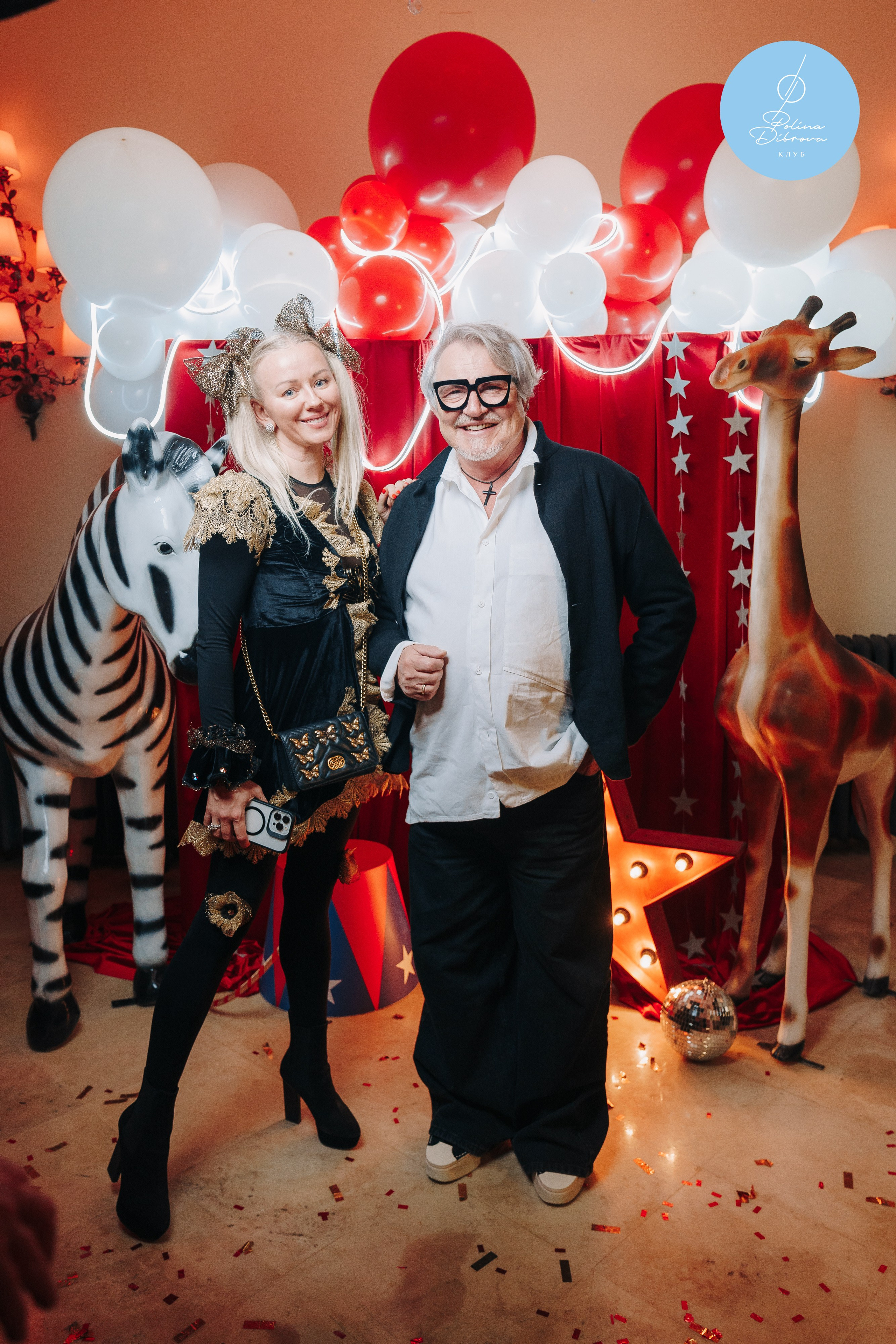 5-летие клуба Полины Дибровой. Студия коммерческой фотографии в Москве и области