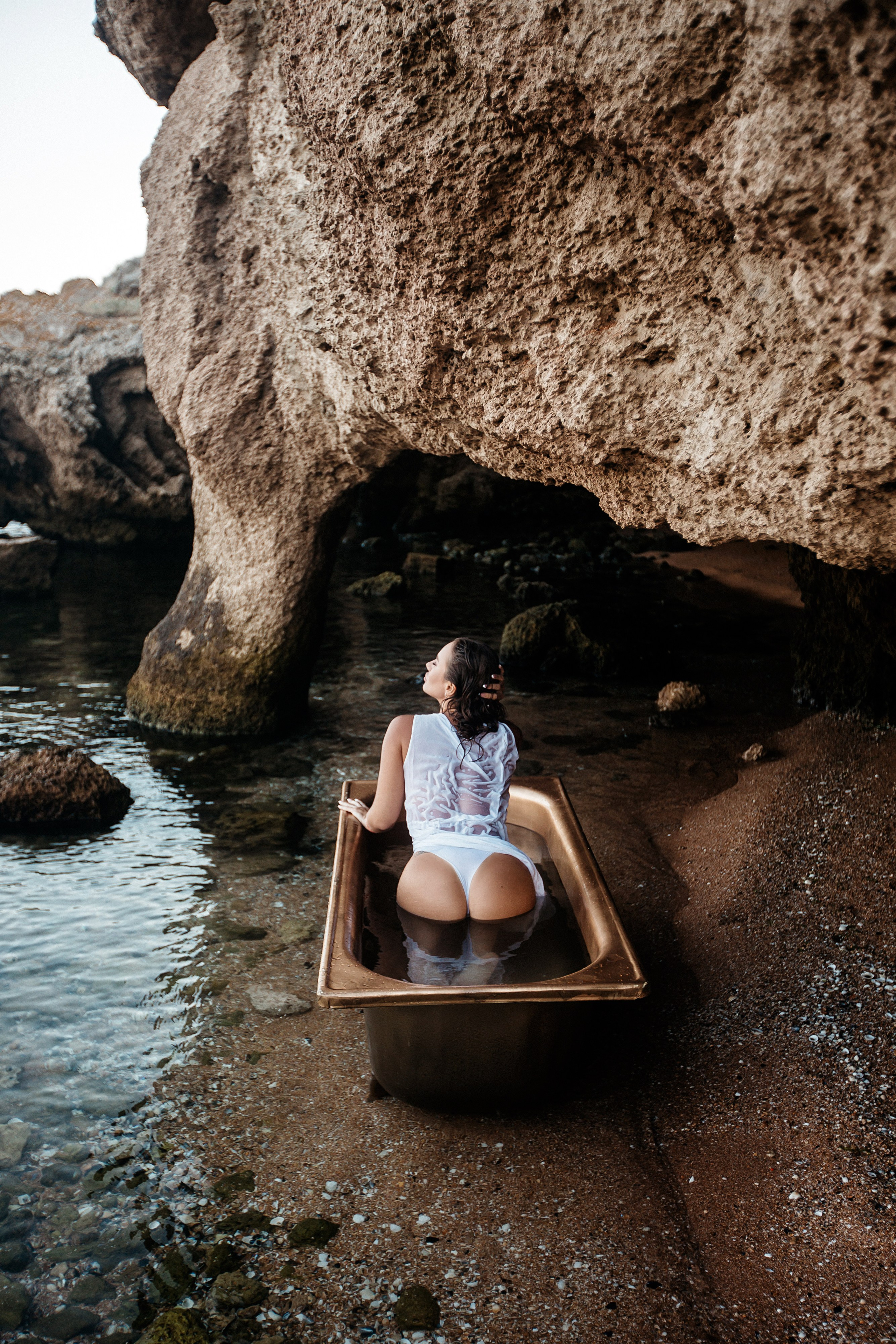 Ванна в море. Фотограф Анна Лейман. Севастополь