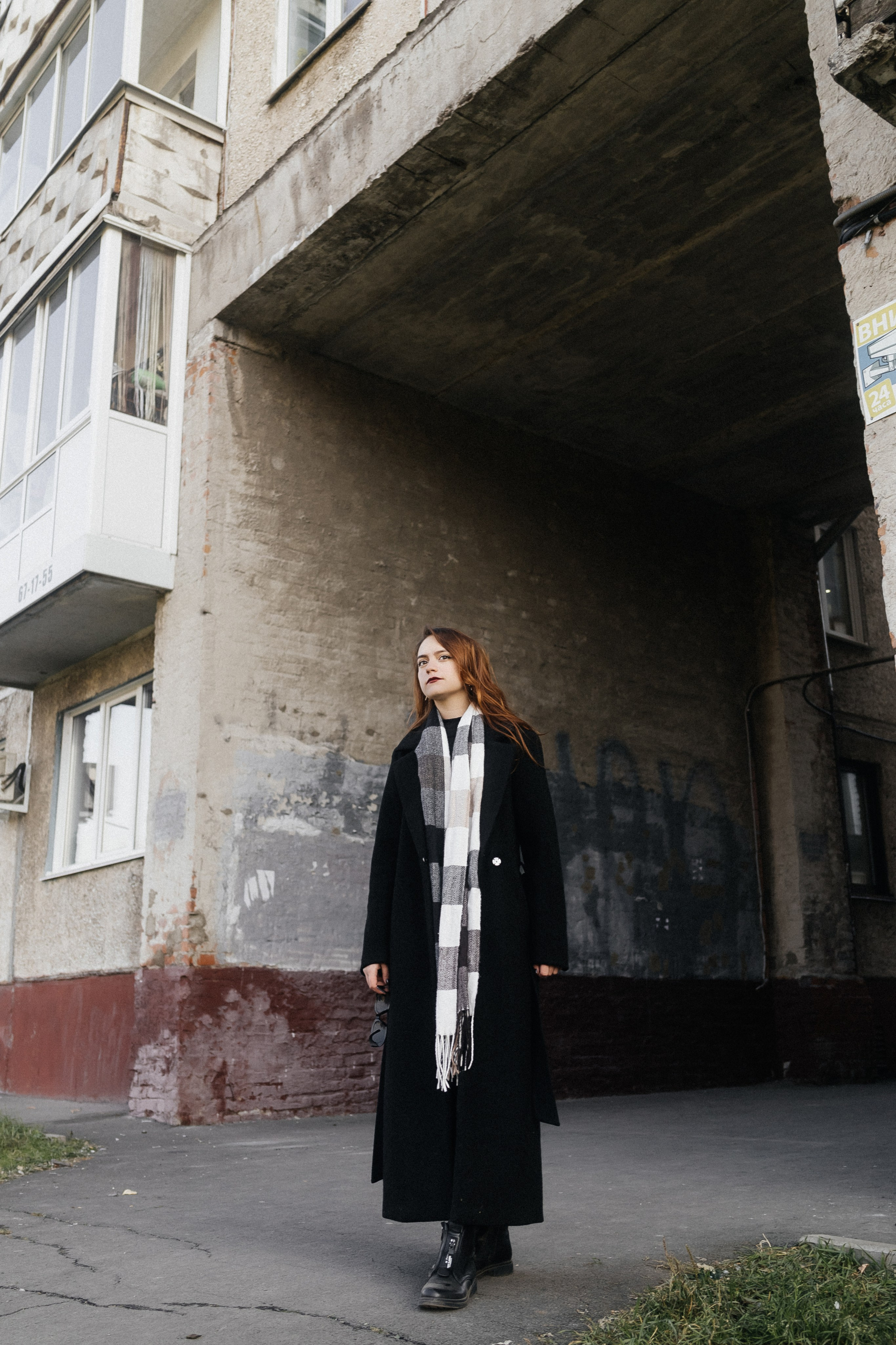 Портретная фотосессия в городе для Анастасии — фотопрогулка