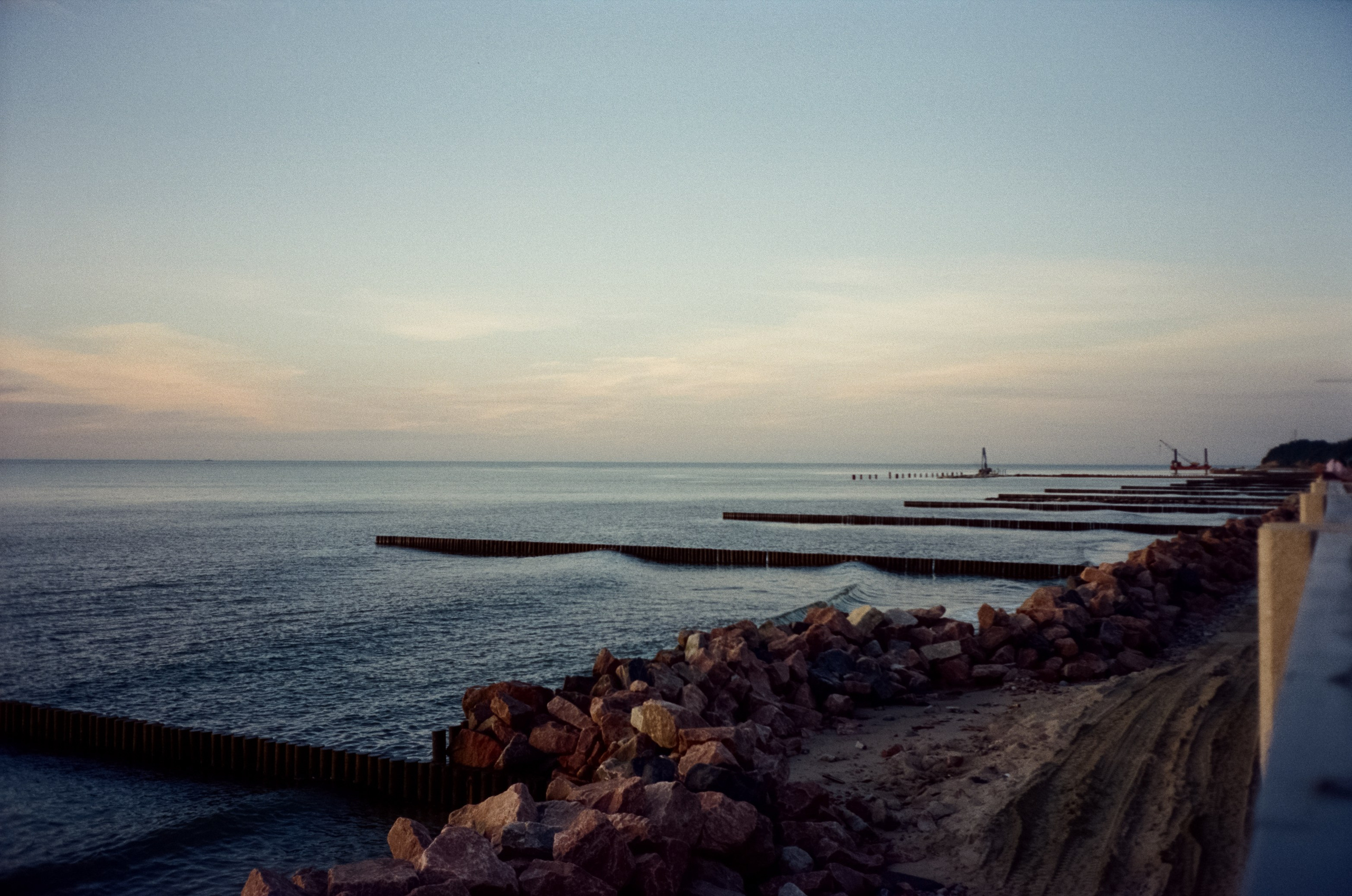 Пляж Малиновка в Зеленоградске и закат в Светлогорске. Фотограф-документалист Мария Осокина