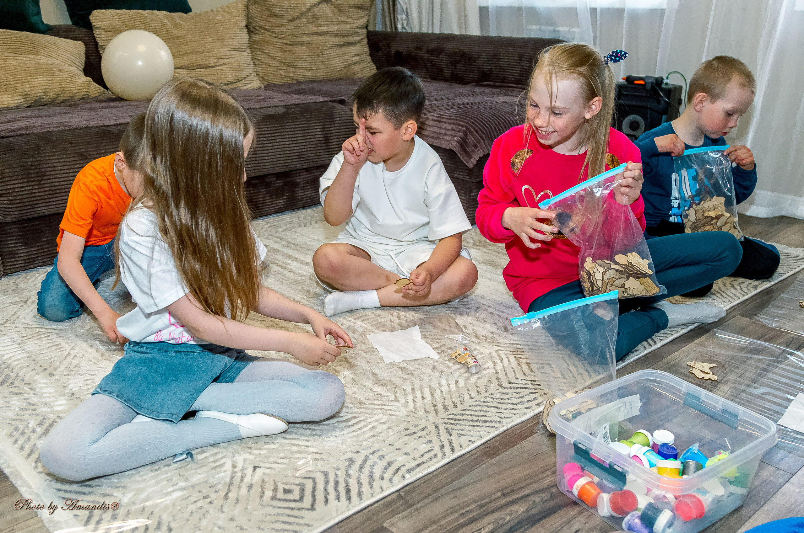 День рождения Лёвы (6 лет). Репортажная съемка в Москве и области. Анималистика
