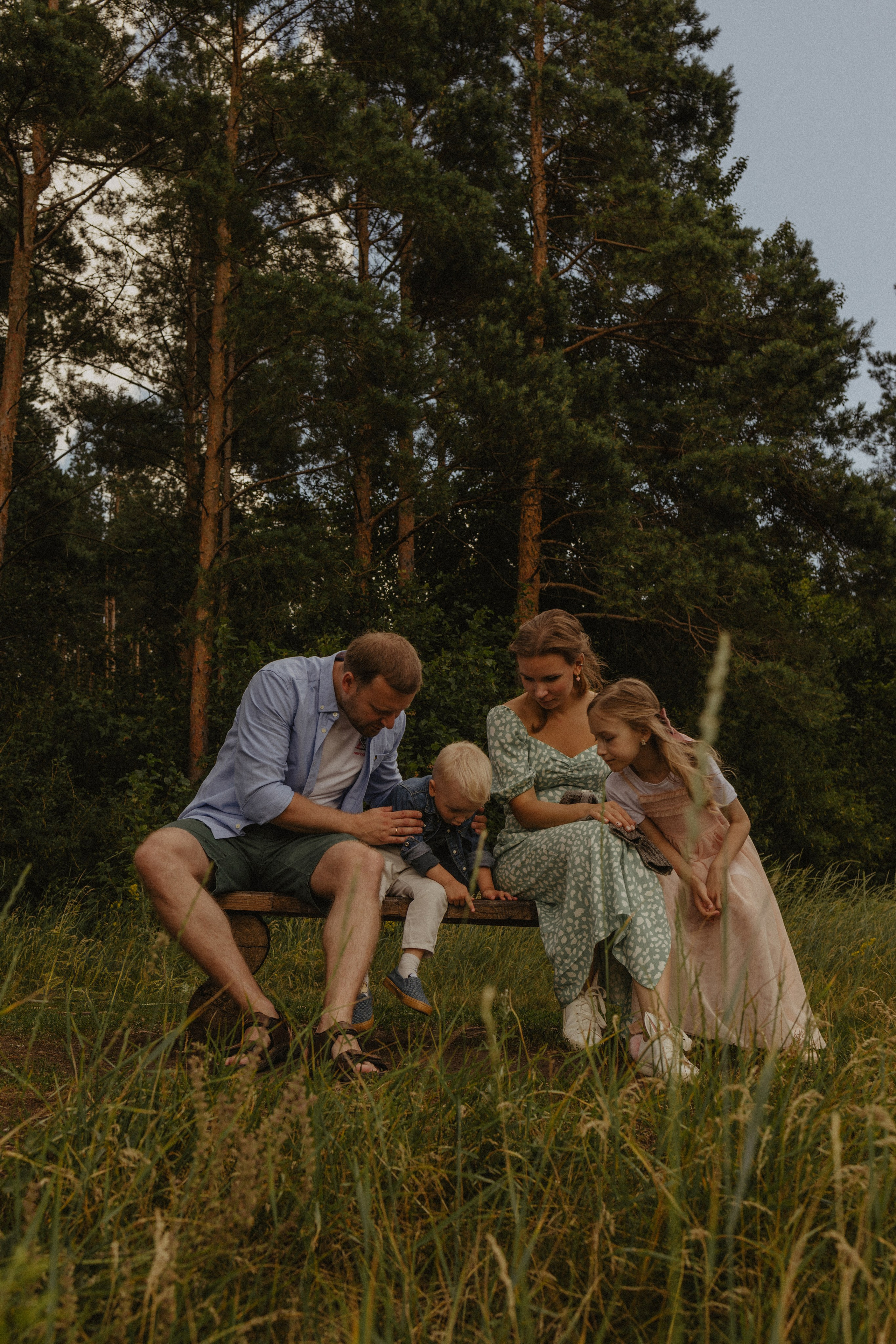 В Донском лесу. Семейный лайфстайл фотограф в г. Липецк