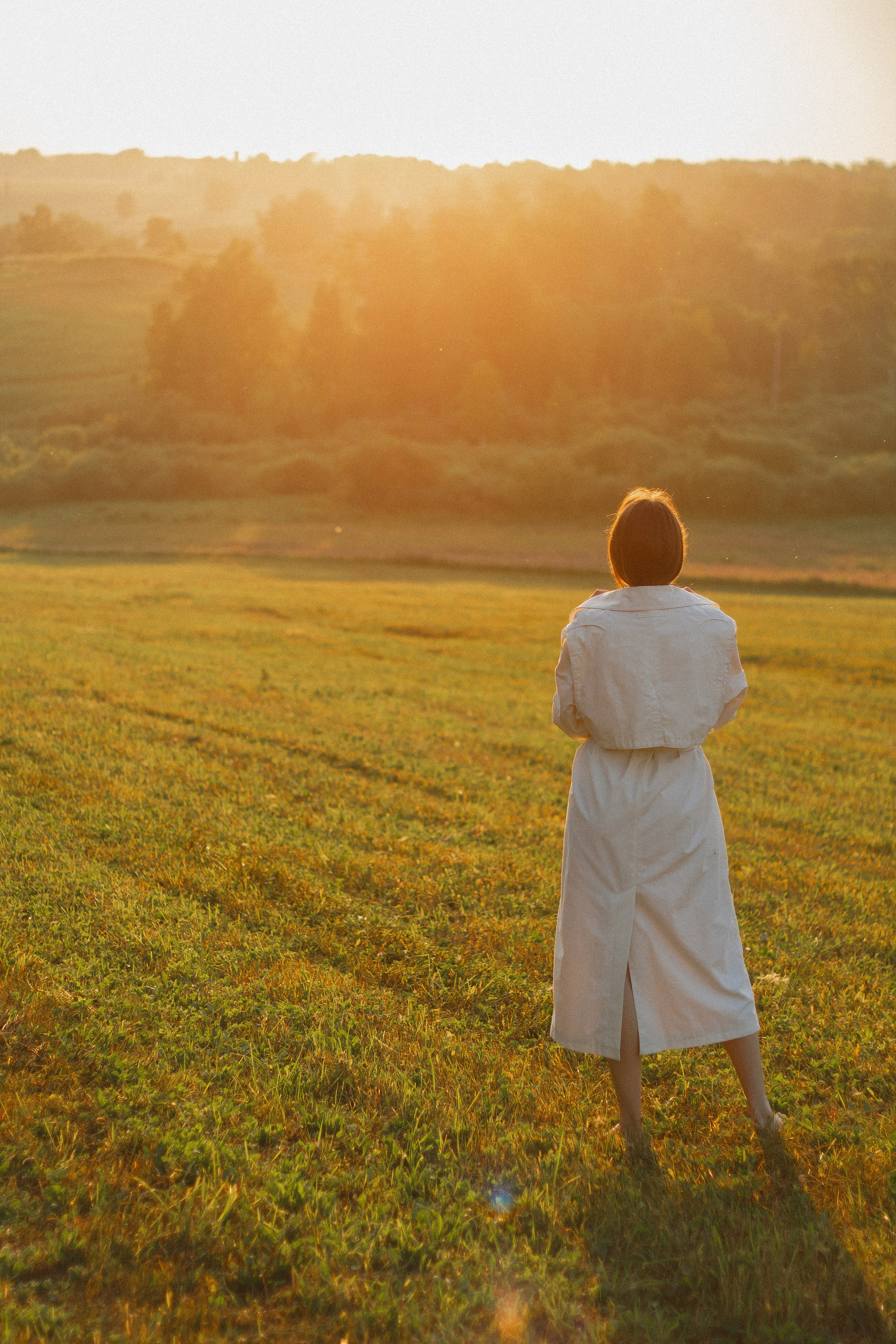 Оля, закат. Анастасия Дубцова. Фотограф в Кемерово