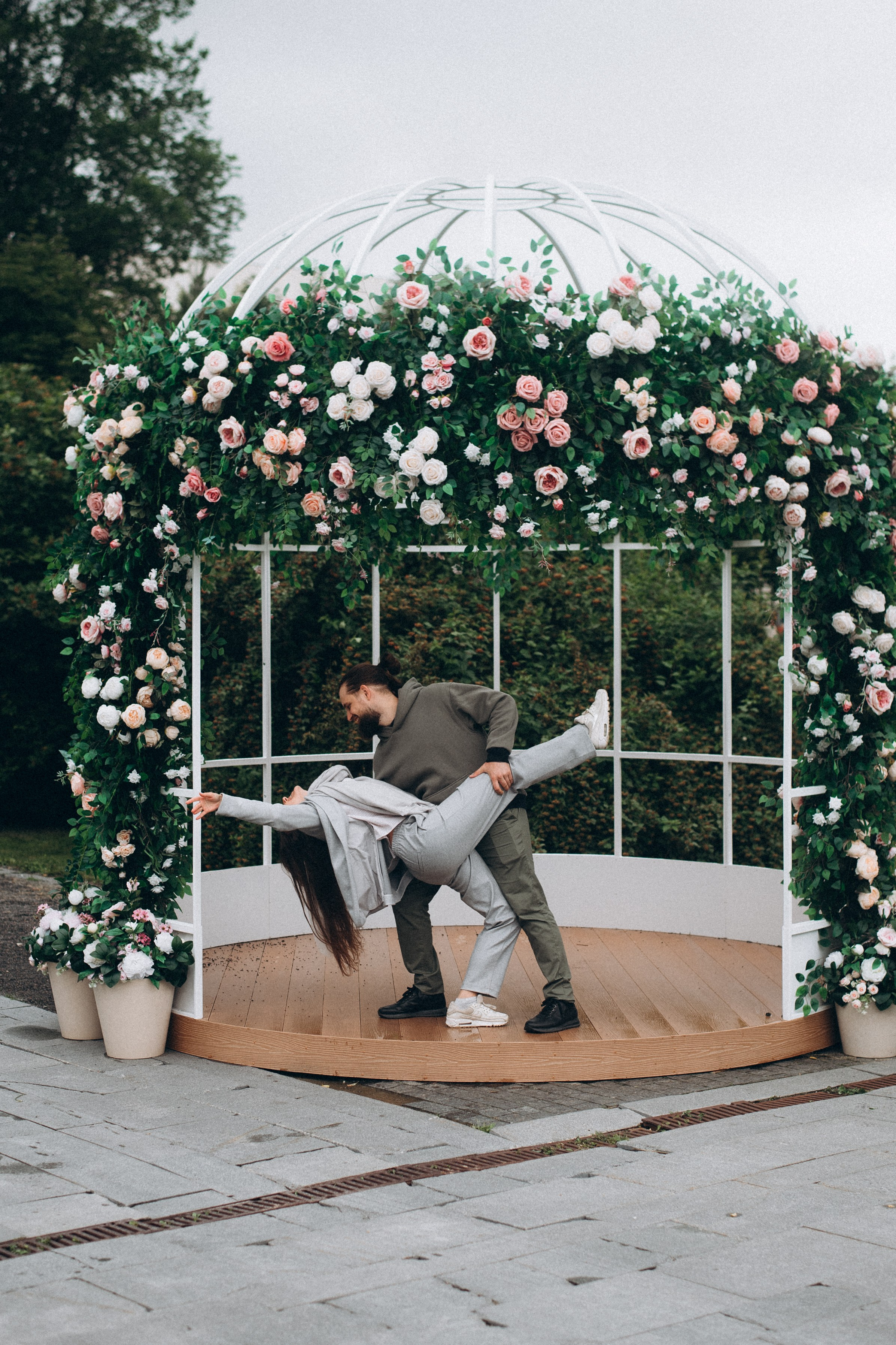 Свадьба в мфц и фотосессия в парке Музеон