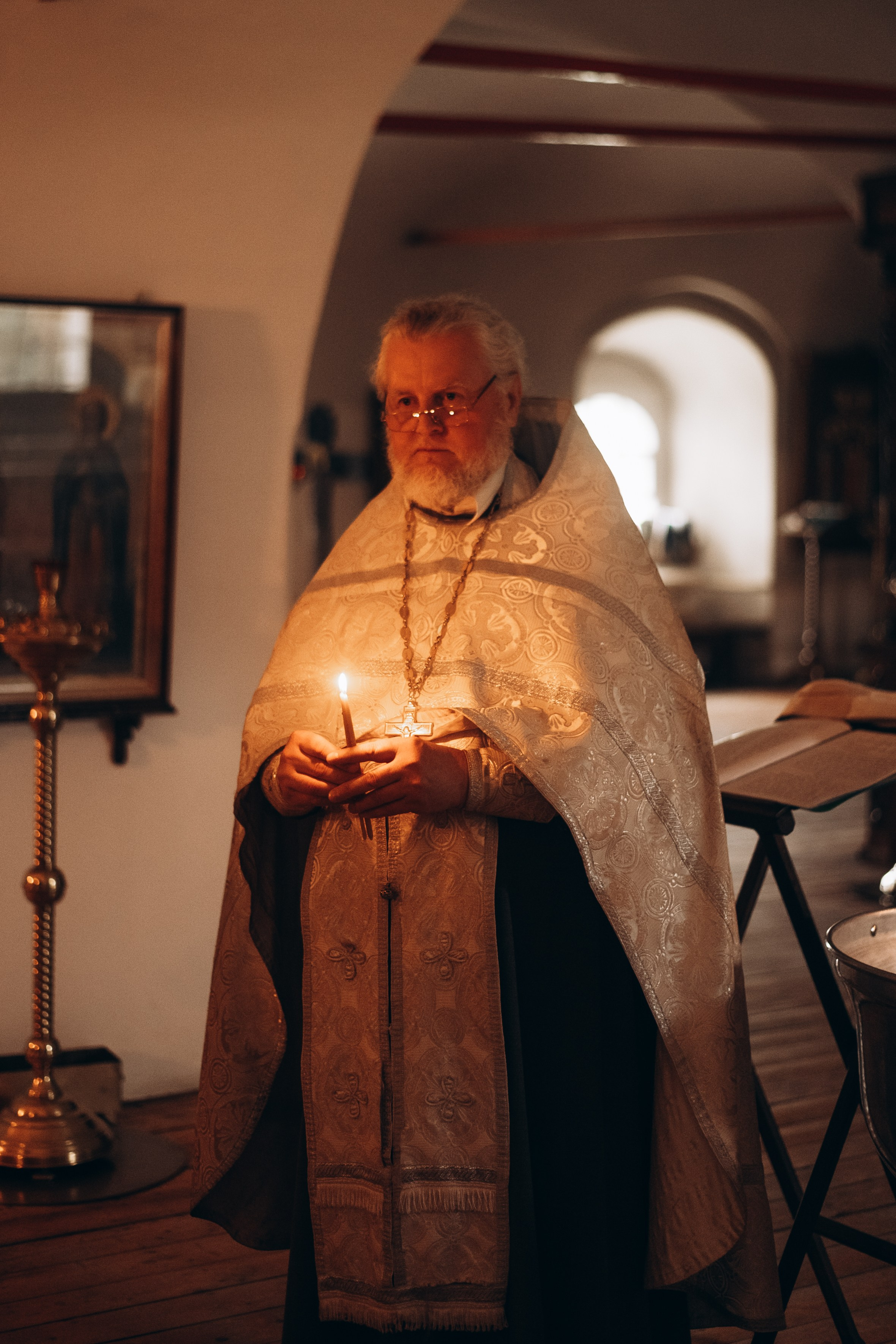 Крещение в Свято-Лукиановой пустыни, г. Александров