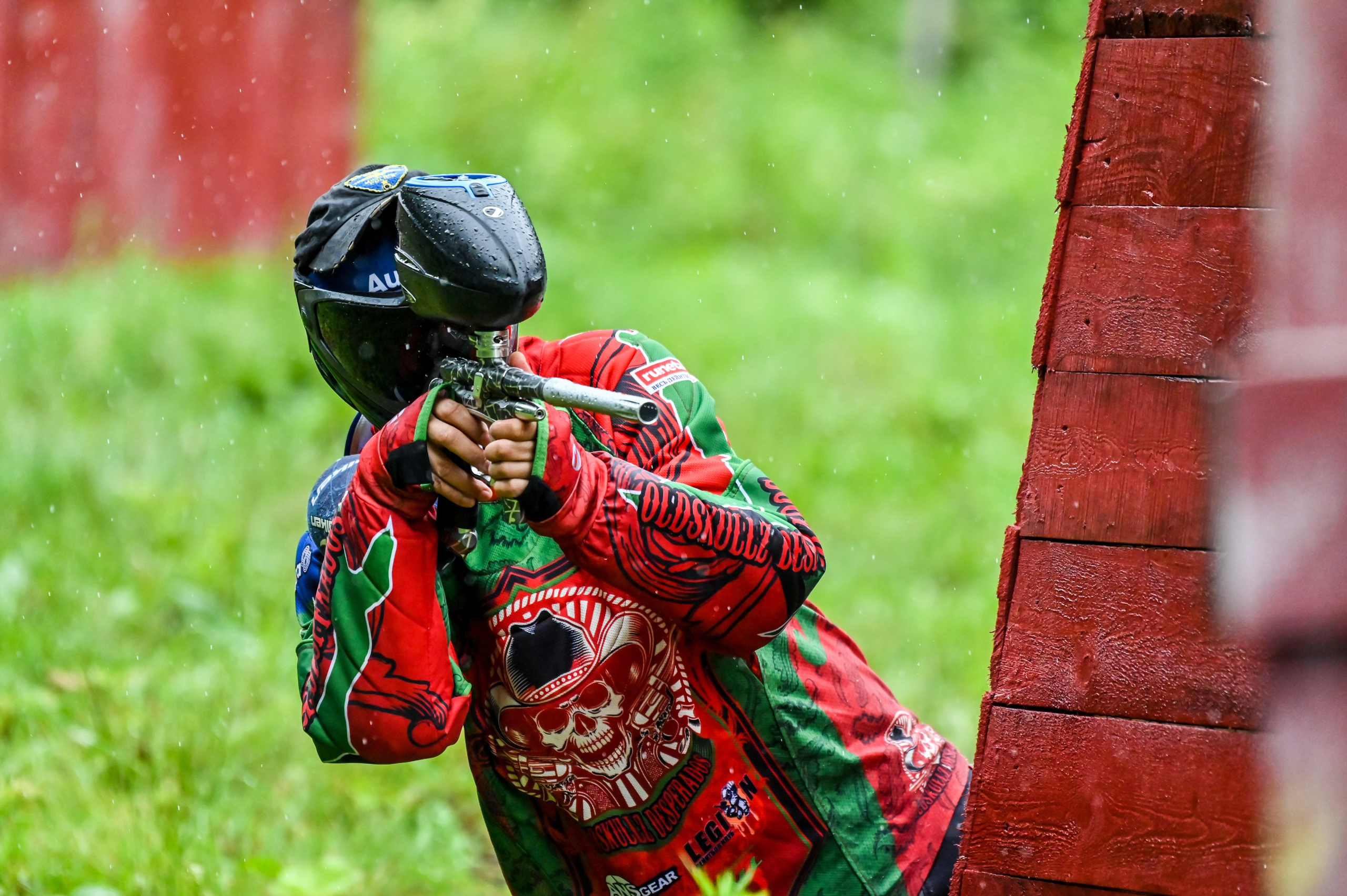Пейнтбол в Дождь. Фоторепортажи Сахалина