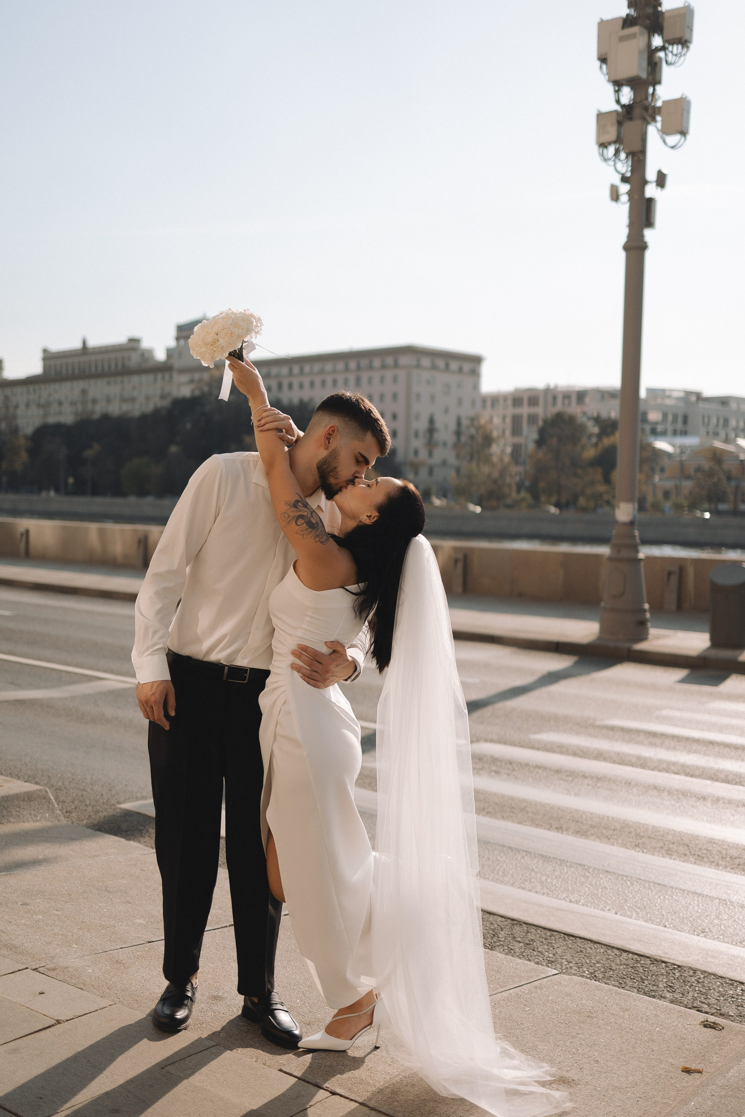 Милена и Филипп (2024). Свадебный и семейный фотограф в Москве Яна Шувалова