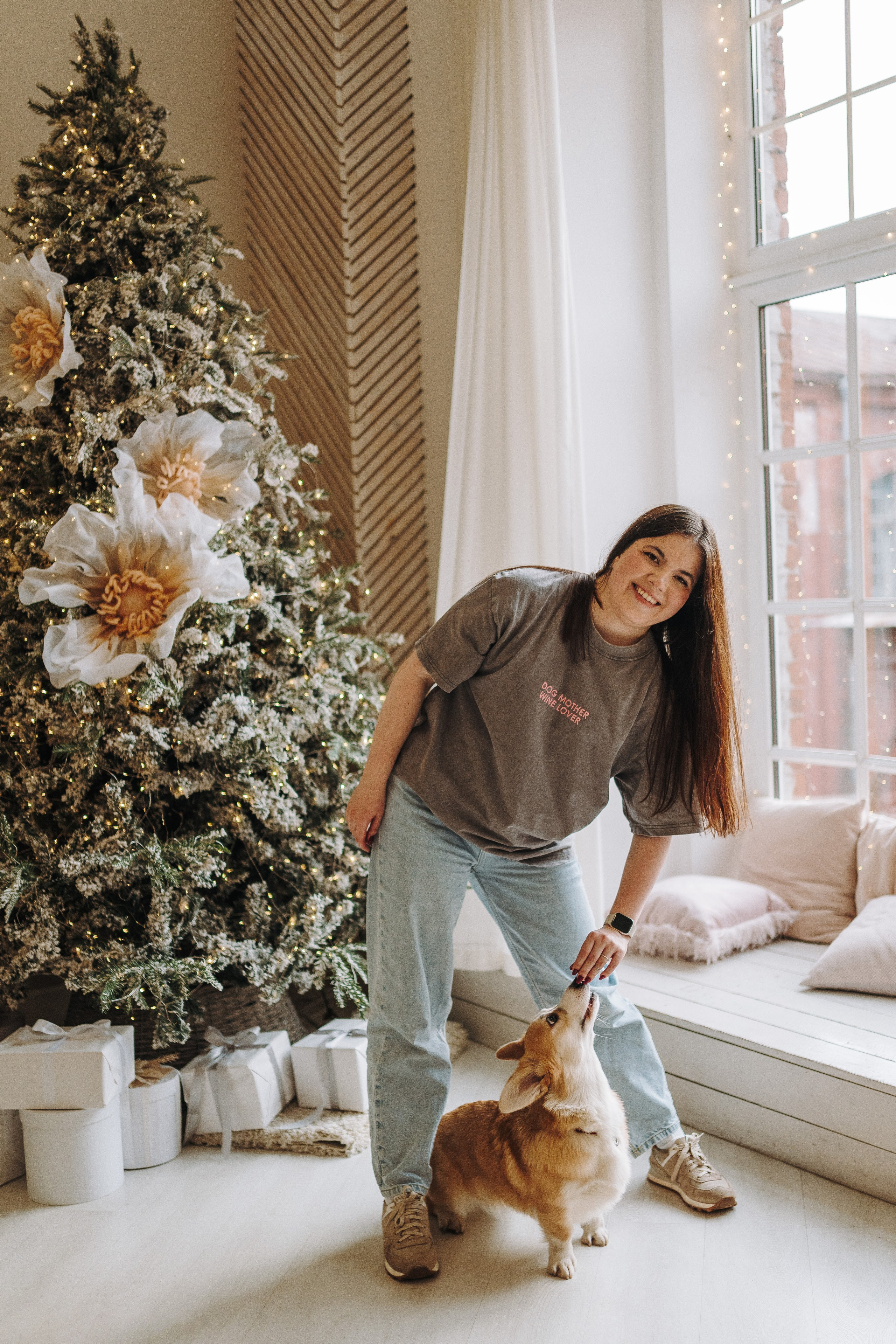 Александра и Бри. Фотограф анималист в Спб недорого Олеся Майорова