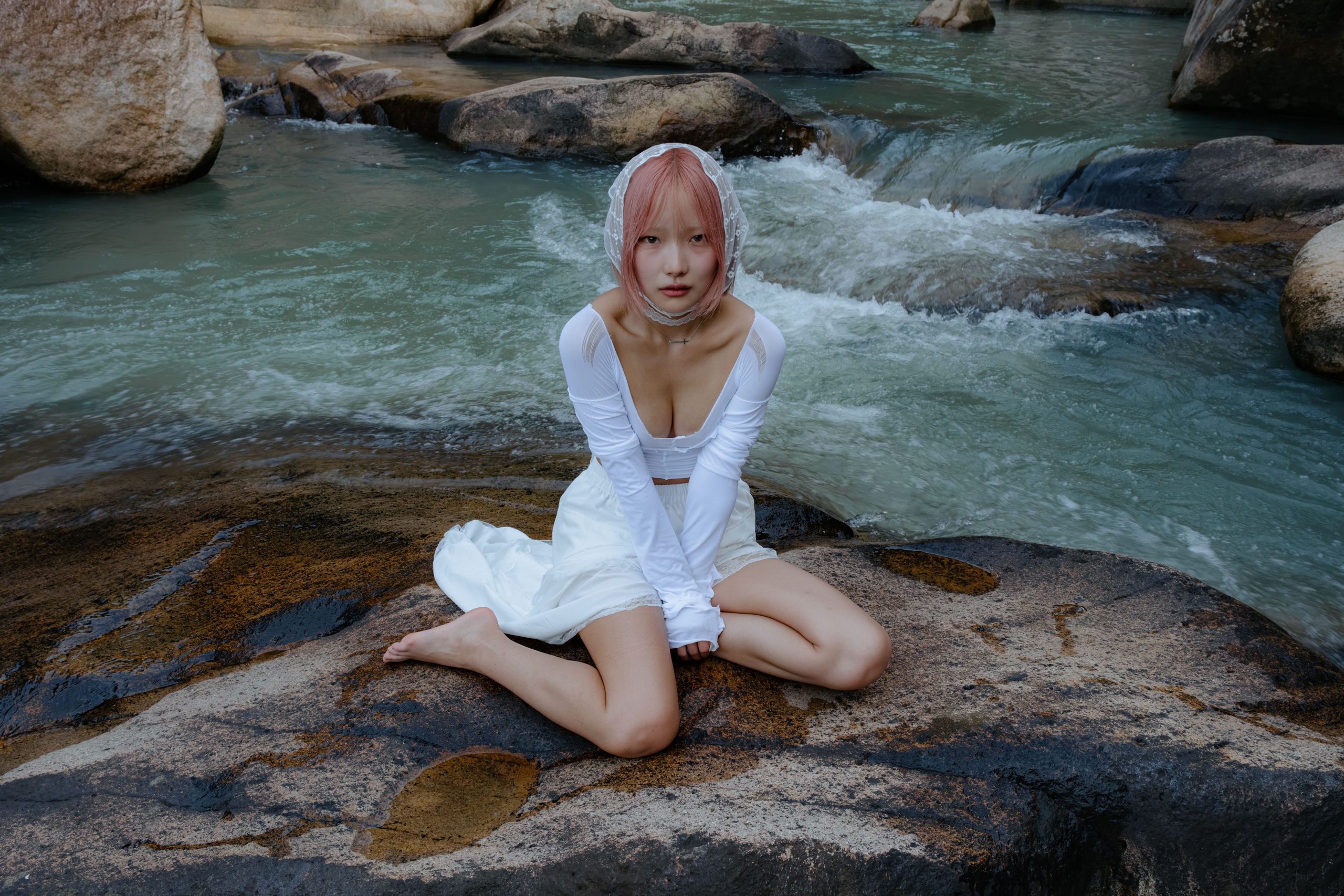 Location "Ba Ho Waterfall". Portrait photographer Nha Trang | Julia Meshanina